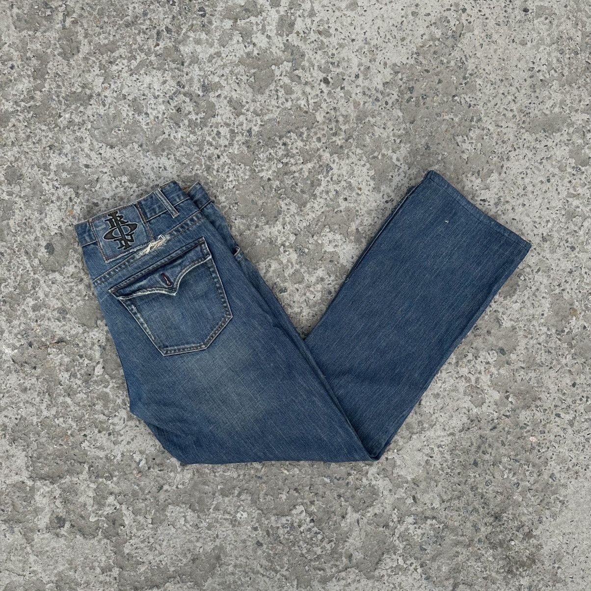 Japanese Brand VTG Japanese Style Denim Jeans W36xL34 Pants Crazy Fit C1 Size US 36 / EU 52 - 3 Thumbnail