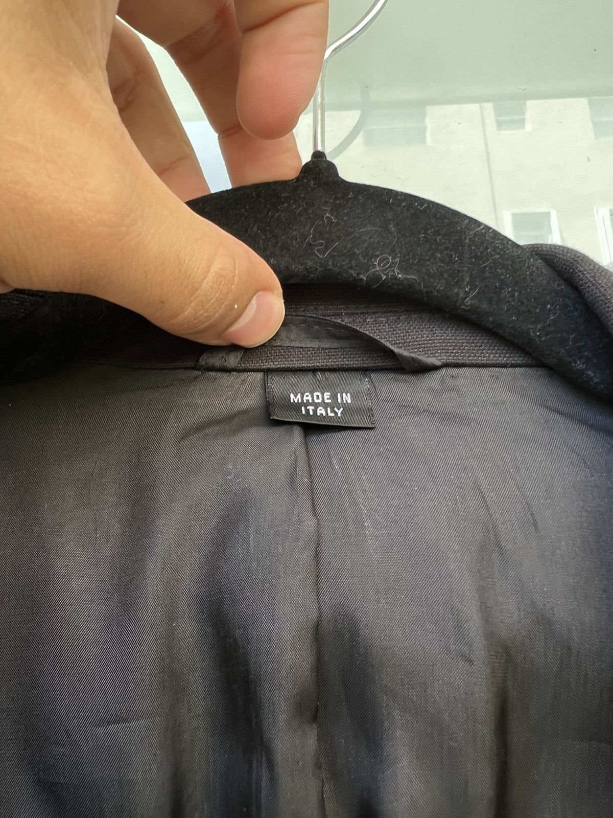 Helmut Lang HELMUT LANG 1999 Black Moleskin Chesterfield Coat Size US S / EU 44-46 / 1 - 5 Thumbnail