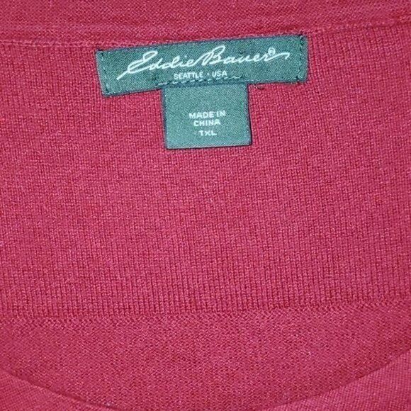 Eddie Bauer Eddie Bauer Round Neck Long Sleeve Sz. XL Sweater Size XL / US 12-14 / IT 48-50 - 4 Thumbnail