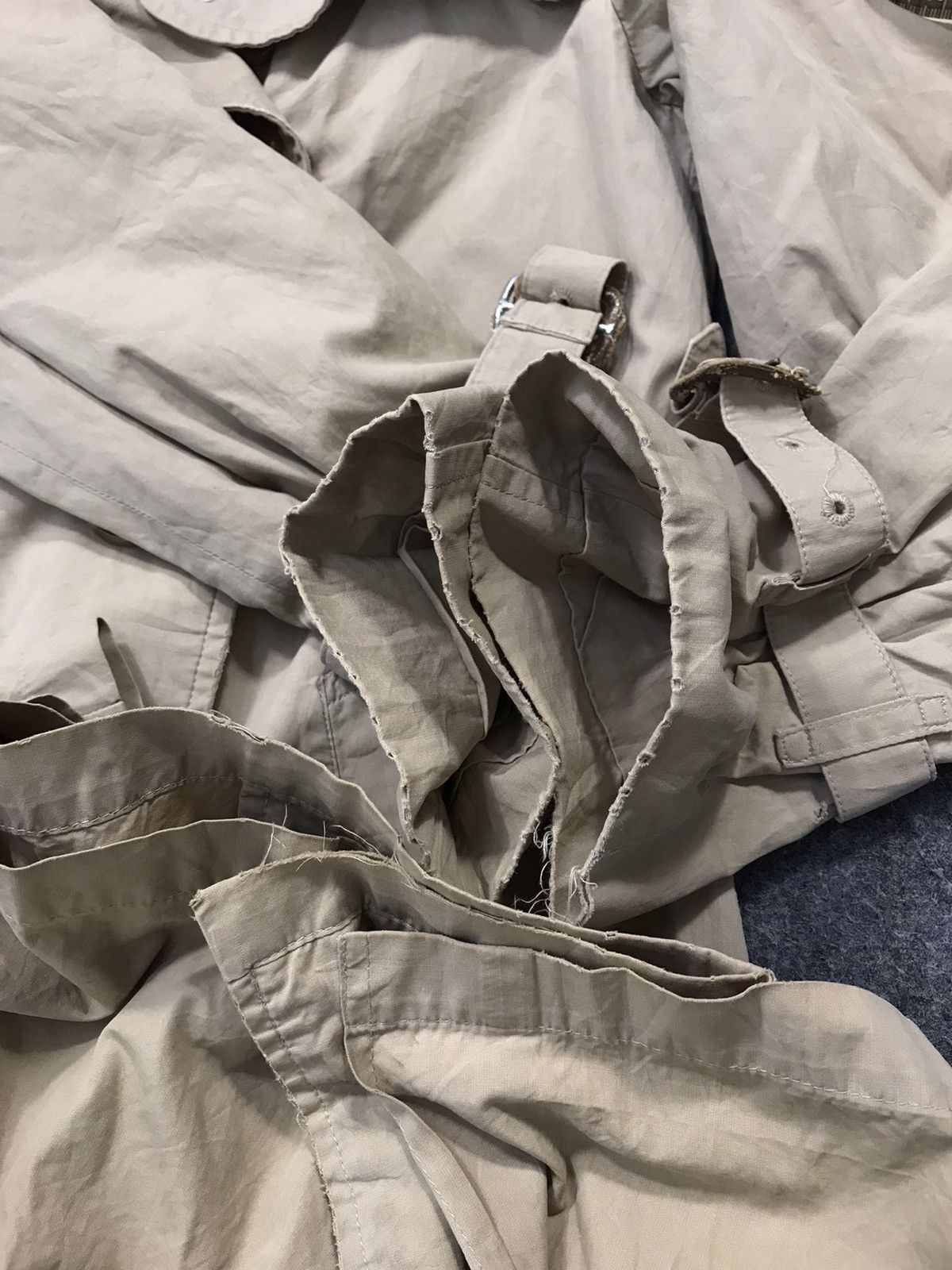 Burberry 90s Burberrys London For Maruzen Tokyo Trench Coat Jacket Size US S / EU 44-46 / 1 - 12 Thumbnail