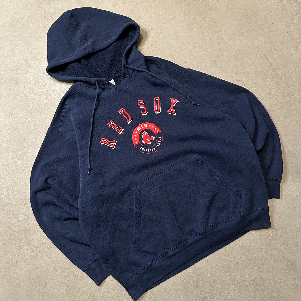 Lee Vintage 90s Lee Sport MLB Boston Red Sox Hoodie Sweatshirt Size US L / EU 52-54 / 3 - 1 Thumbnail