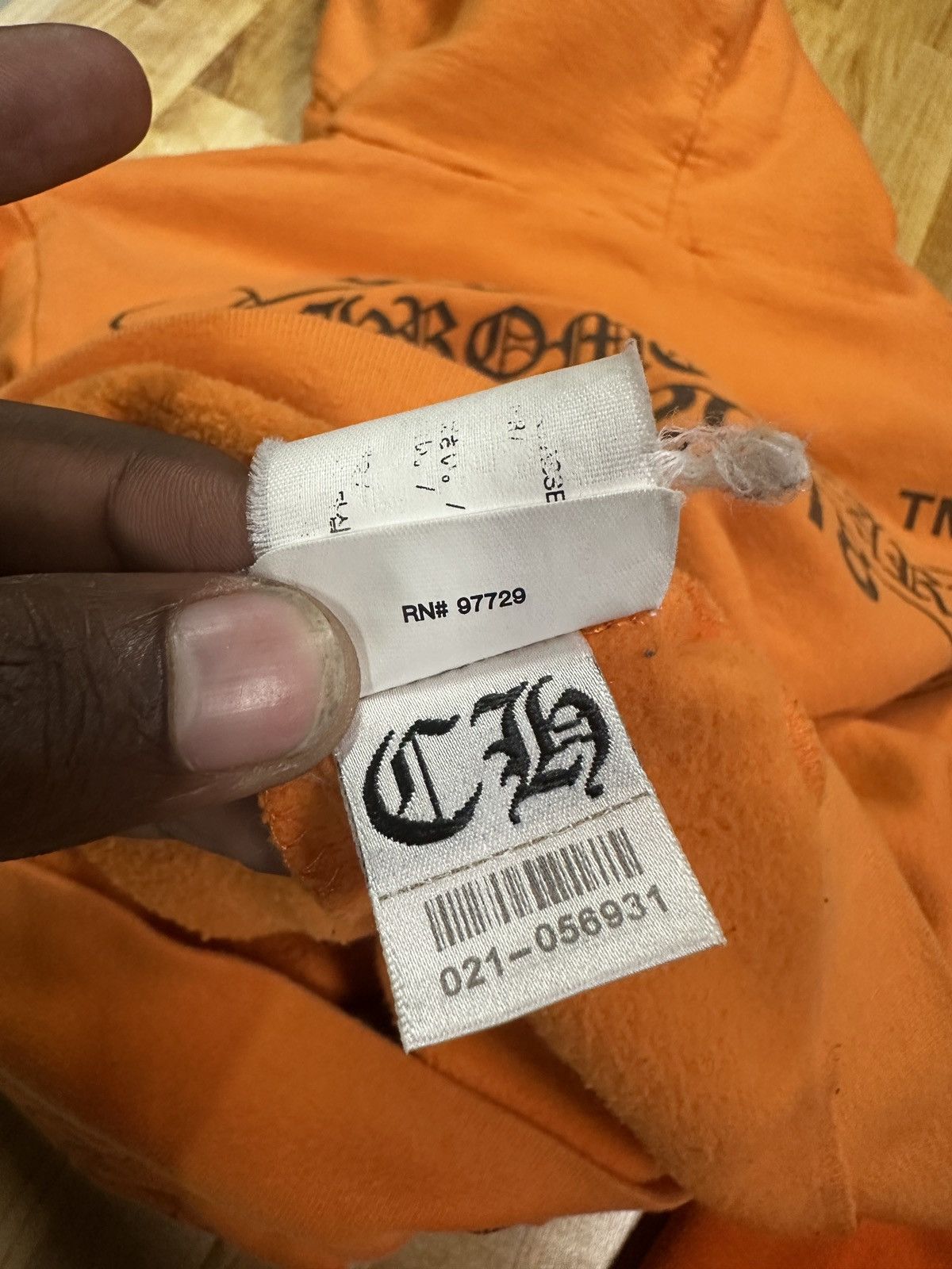Chrome Hearts × Off-White Chrome Hearts x Off White Hoodie Size US S / EU 44-46 / 1 - 7 Thumbnail