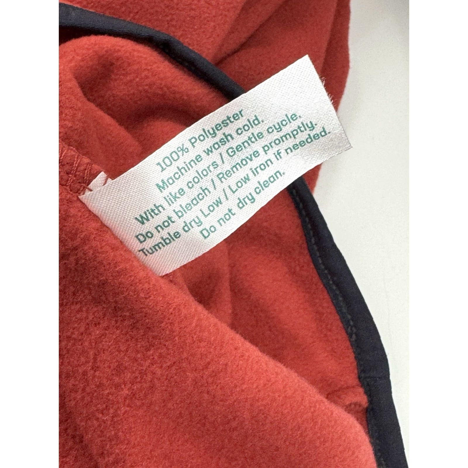 Logo 7 CRIQUET Fleece Pullover Jacket - Red - Embroidered Logo - L - Snap - Adults Mens - 100% Polyester - NEW w TAG Size US L / EU 52-54 / 3 - 5 Thumbnail