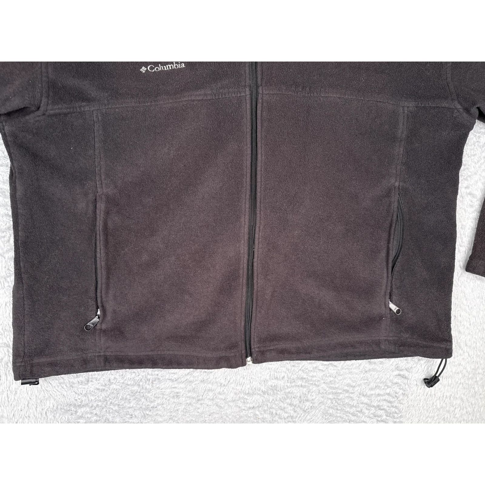 Vintage Columbia Jacket Mens 2XL Black Fleece Full Zip Stand Collar Outdoor Hiking Size US XXL / EU 58 / 5 - 5 Thumbnail