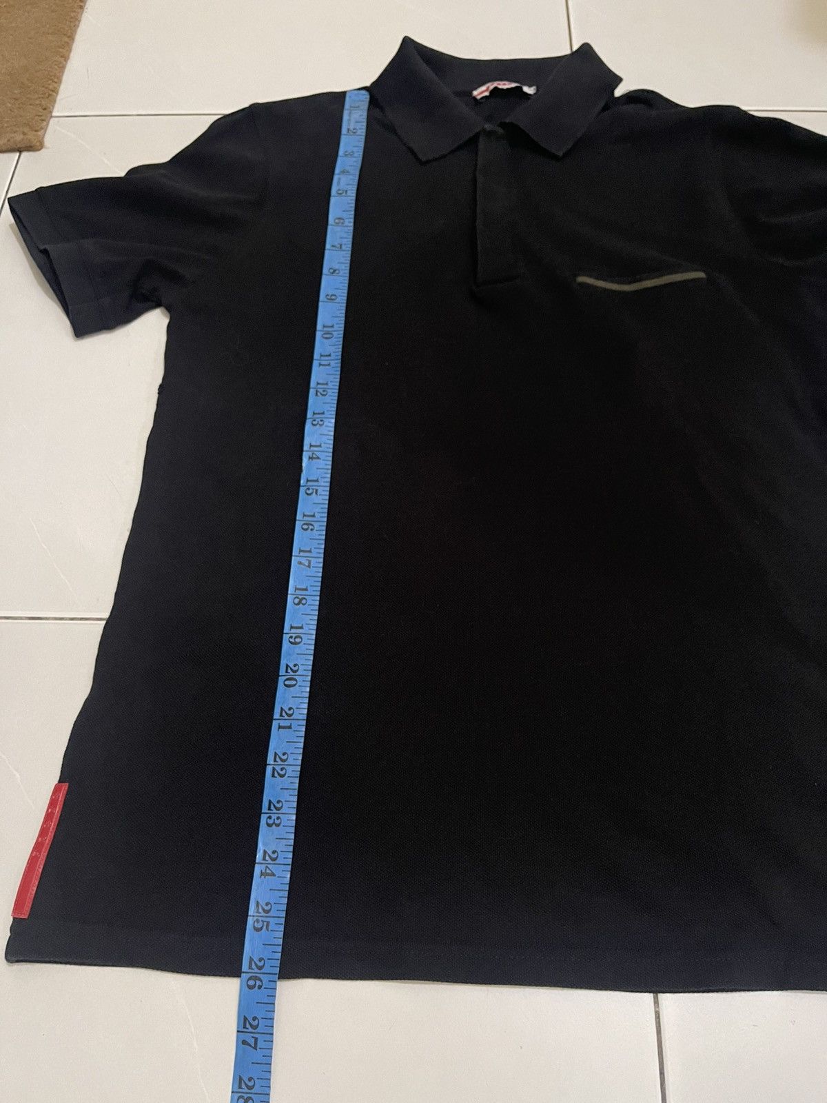 Prada Prada Polo Red Tab Vintage Size US L / EU 52-54 / 3 - 5 Thumbnail