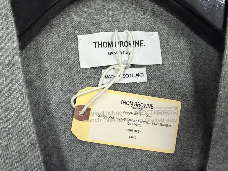 Thom Browne Thom Browne Cashmere Vest Size US L / EU 52-54 / 3 - 4 Thumbnail