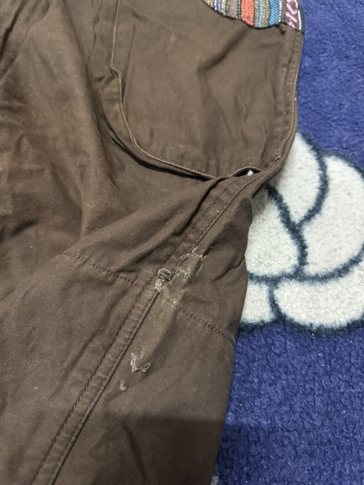 Japanese Brand NAVAJO STYLE SHORT PANTS Size US 36 / EU 52 - 2 Thumbnail