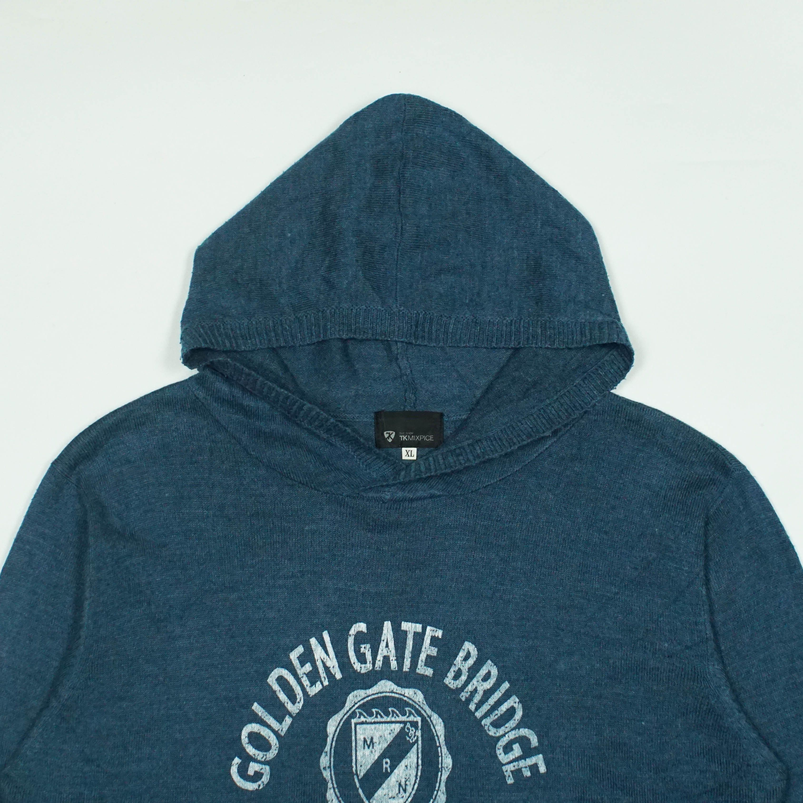 Takeo Kikuchi *NoTariff Takeo Kikuchi University Knit Hoodie Size US XL / EU 56 / 4 - 4 Thumbnail