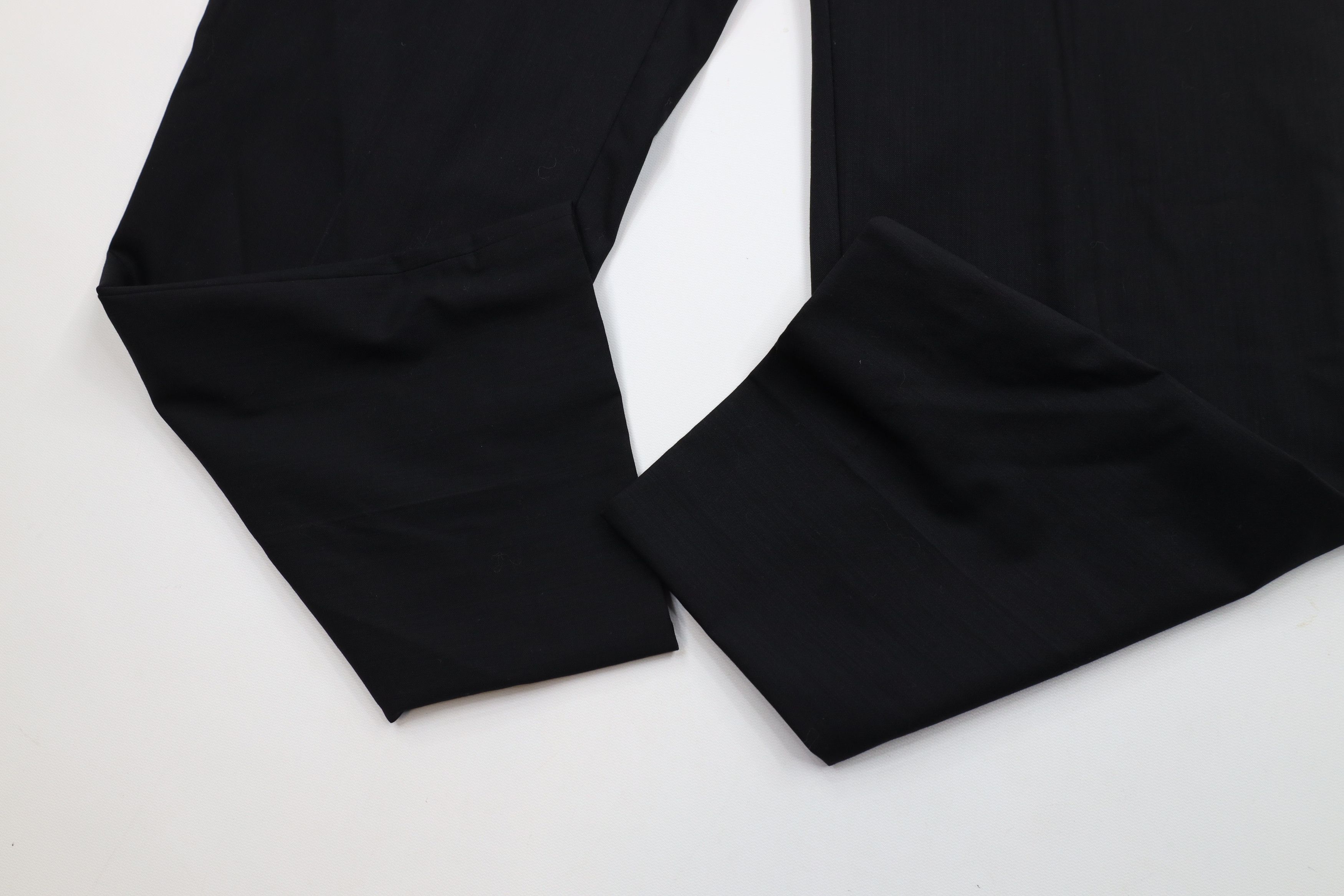 Vintage Vintage 90s Streetwear Wide Leg Chino Pants Trousers Black Size US 34 / EU 50 - 5 Thumbnail