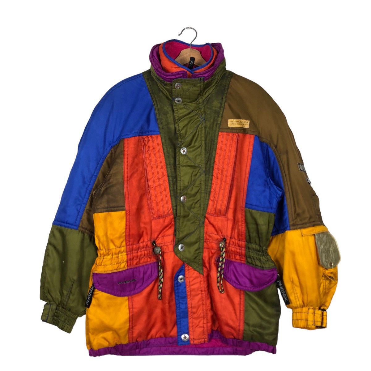 Japanese Brand 🔥Multi Colour Block Cargo Jacket Ski Phenix Japan Made Size US M / EU 48-50 / 2 - 2 Thumbnail