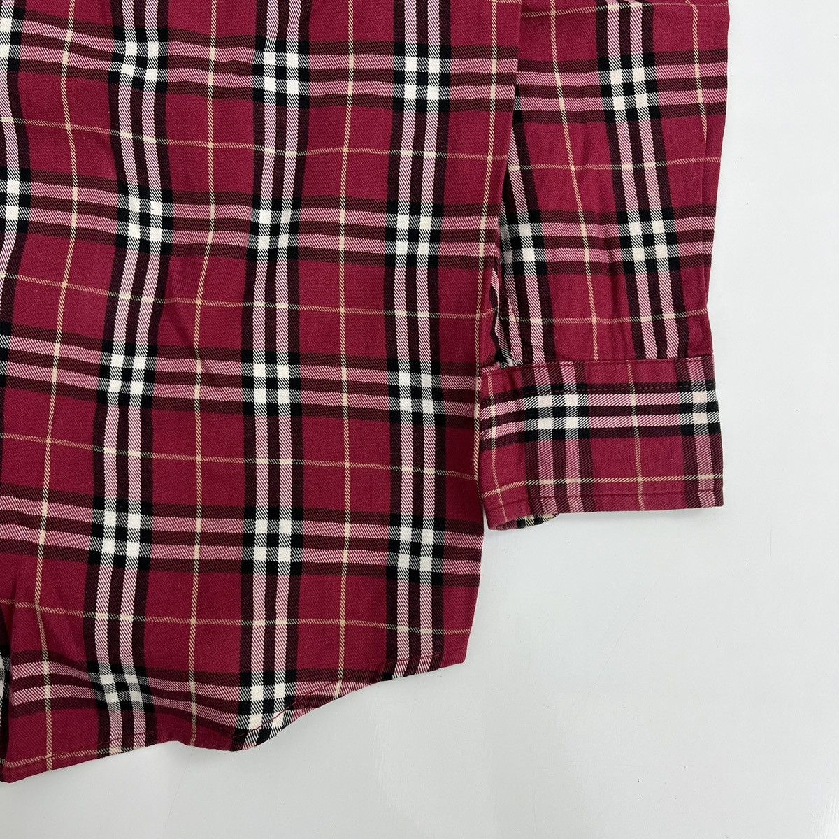 Burberry Vintage Burberrys Nova Check Plaid Patterned Button Up Shirt Size US M / EU 48-50 / 2 - 7 Thumbnail