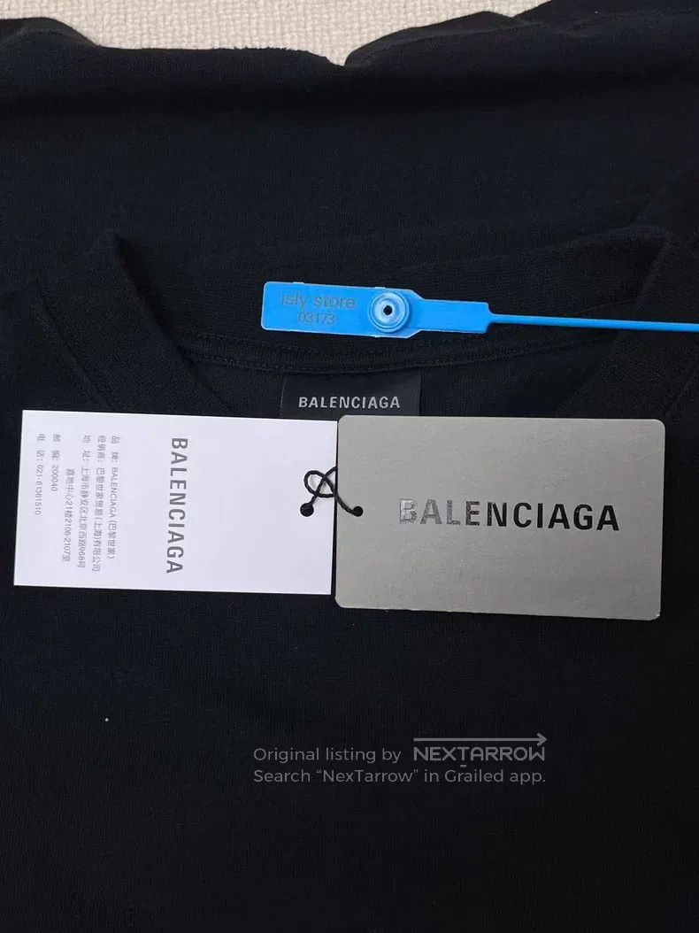 Balenciaga Balenciaga Coke Embroidered Loose Fit Short Sleeve T-Shirt Size US S / EU 44-46 / 1 - 4 Thumbnail