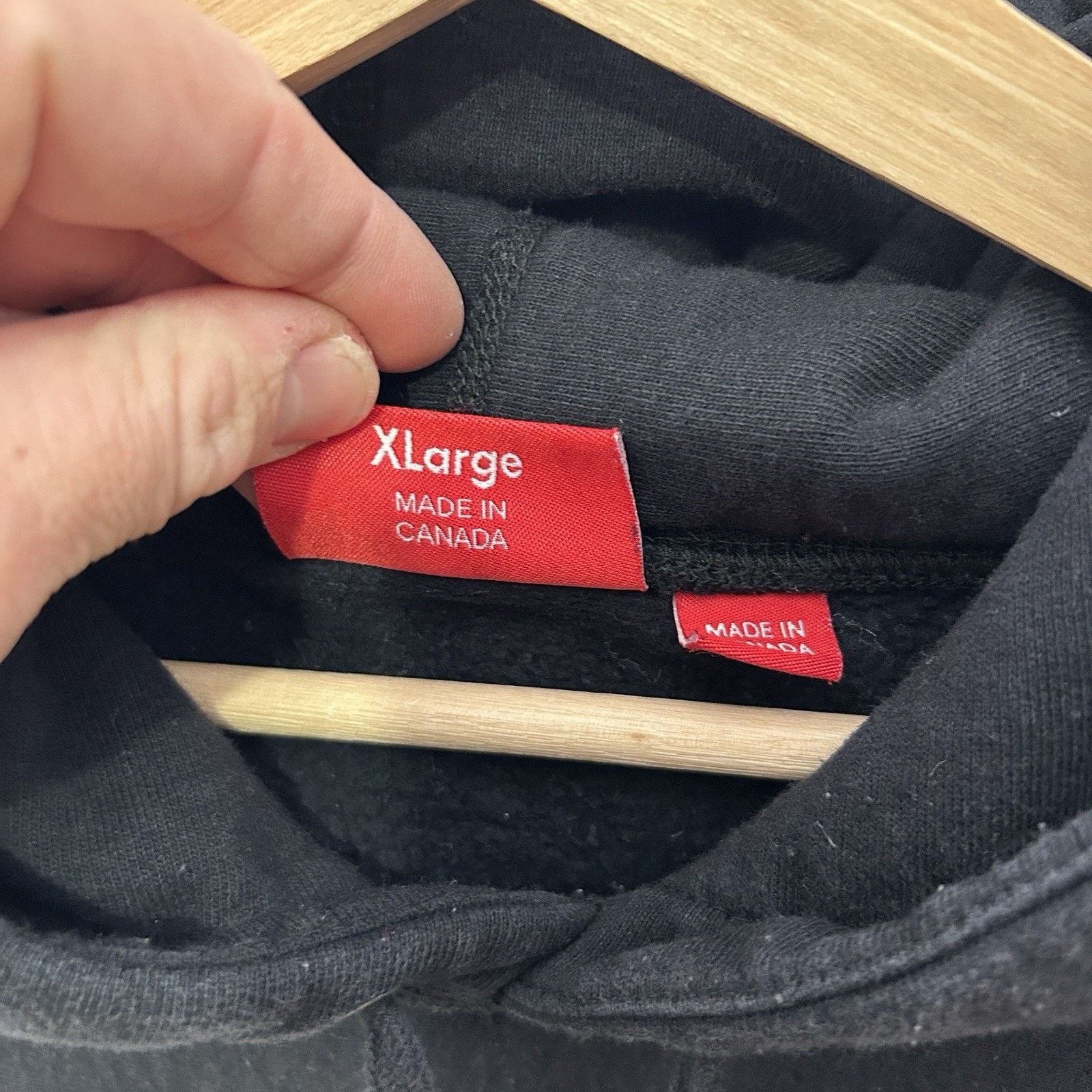 Supreme Supreme Classic Ad Hooded Sweatshirt “Black” SS19 Size US XL / EU 56 / 4 - 7 Thumbnail