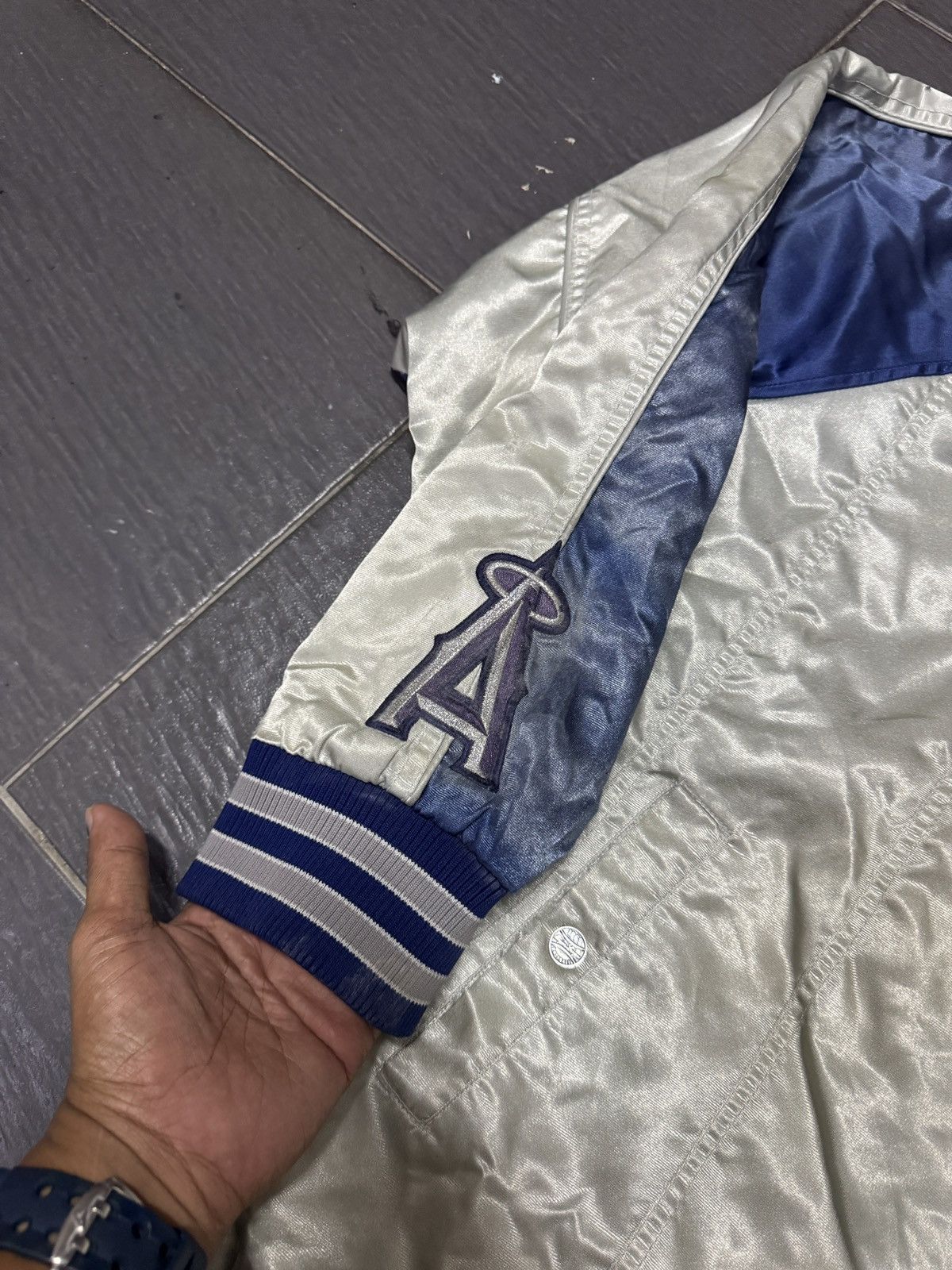 MLB × Vintage Vintage MLB ANGELS Baseball JACKET Size US L / EU 52-54 / 3 - 2 Thumbnail