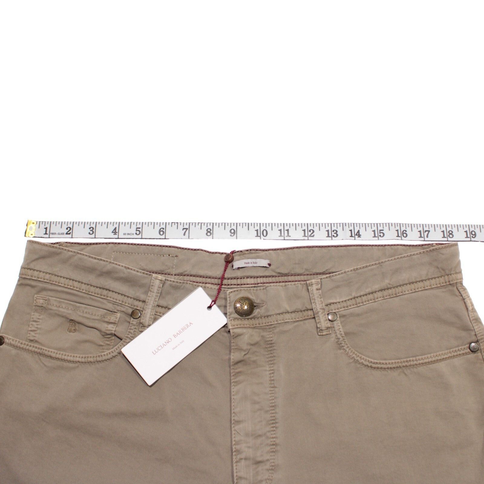 Luciano Barbera Luciano Barbera New with tags Chino Size 38 US In Beige Size US 38 / EU 54 - 4 Thumbnail