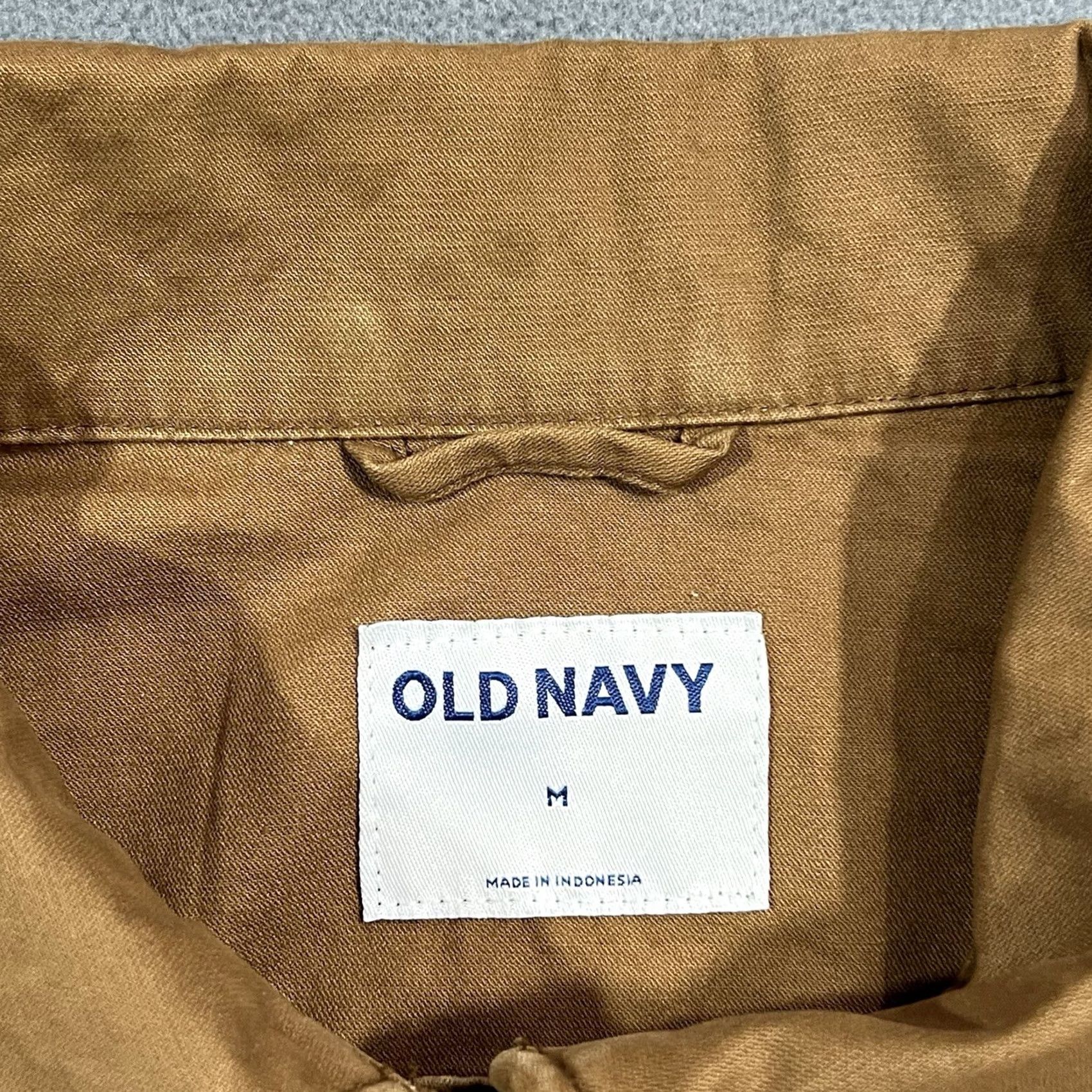 Old Navy Old Navy Jacket Womens Size Medium Tan Brown Shacket Barn Chore Size M / US 6-8 / IT 42-44 - 3 Thumbnail