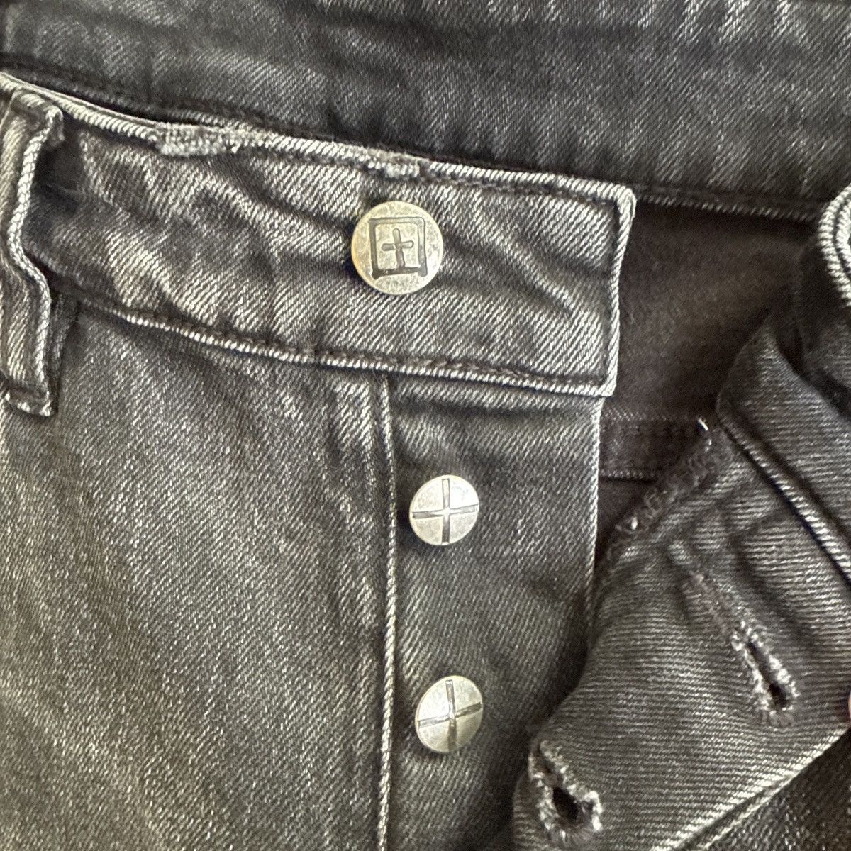 Ksubi Ksubi skinny jeans,grey,ripped Size US 31 - 5 Thumbnail