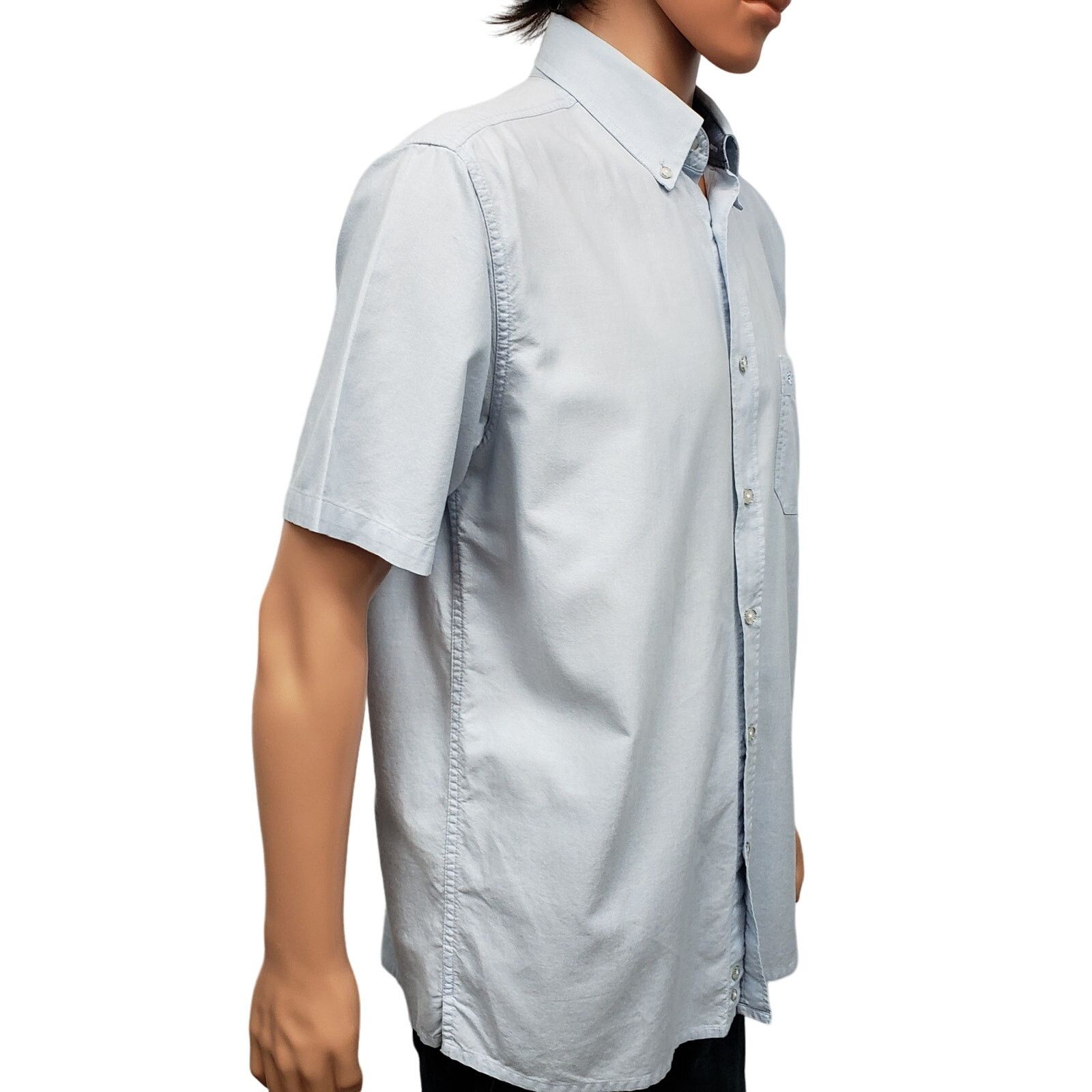 Saint James Saint James Shirt Short Sleeves Button Down Embroidered Logo Size US M / EU 48-50 / 2 - 8 Thumbnail
