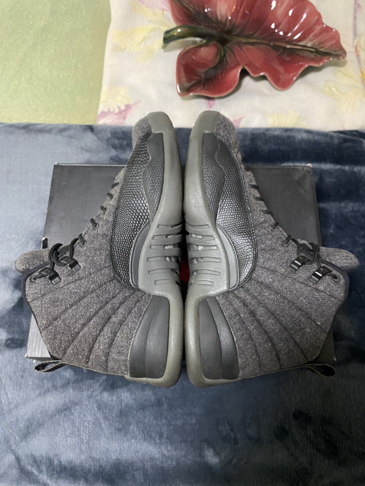 Jordan Brand × Vintage Air Jordan 12 Wool Size US 10 / EU 43 - 4 Thumbnail