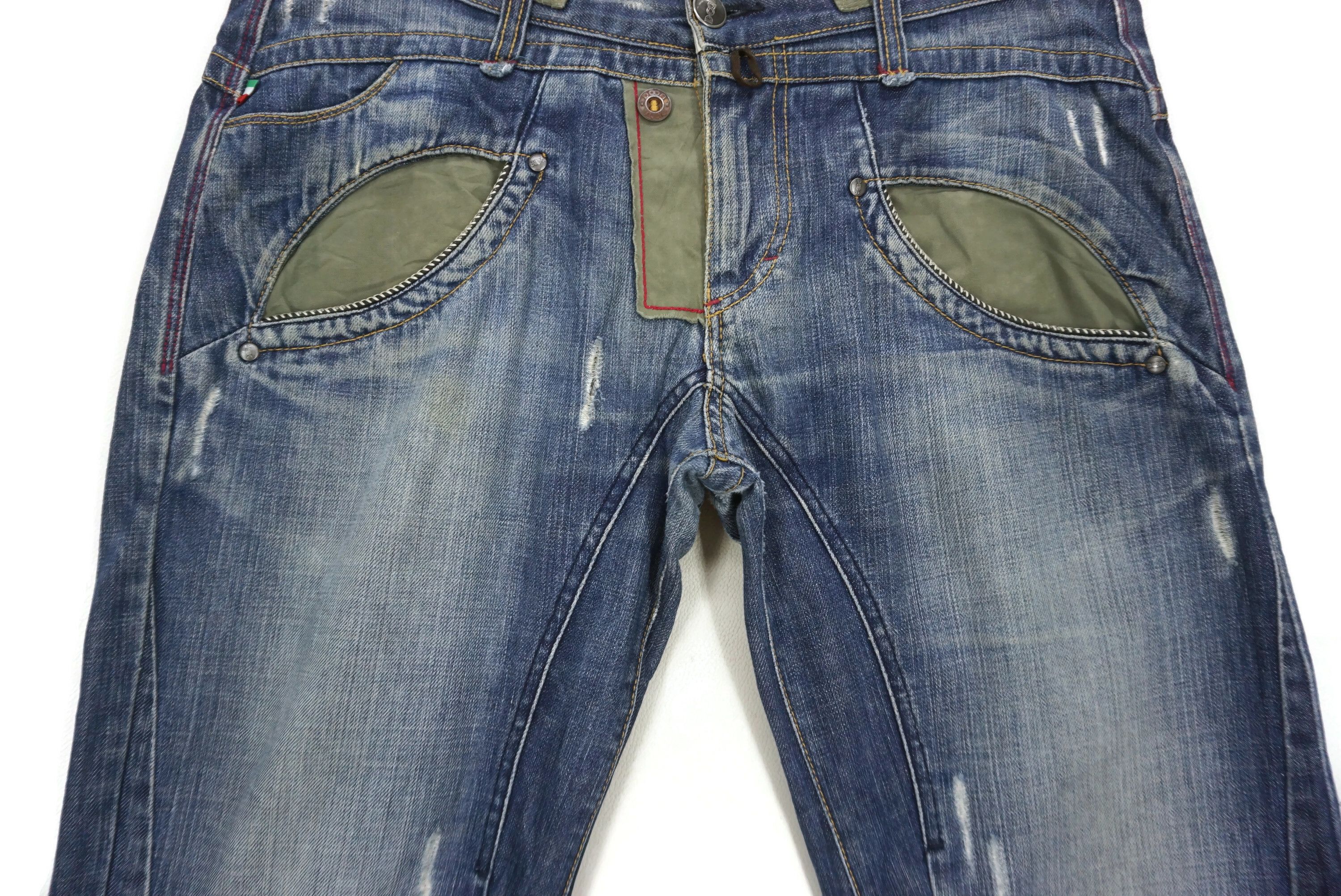 Designer DOOA Jeans Size W36xL35.5 Low-Rise Denim Made in Italy Size US 36 / EU 52 - 6 Thumbnail