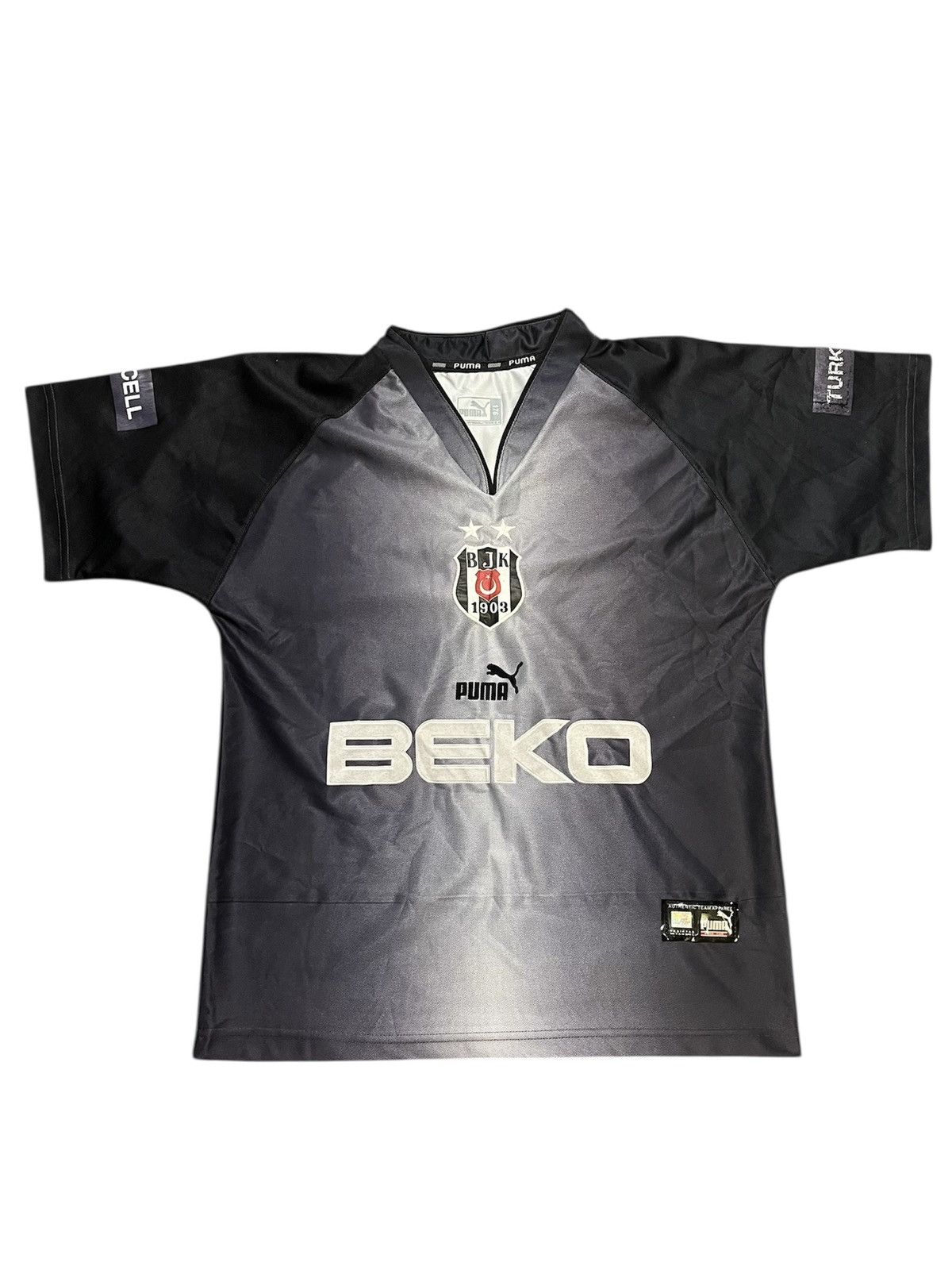 Puma Puma Besiktas vintage soccer jersey Size US S / EU 44-46 / 1 - 1 Thumbnail