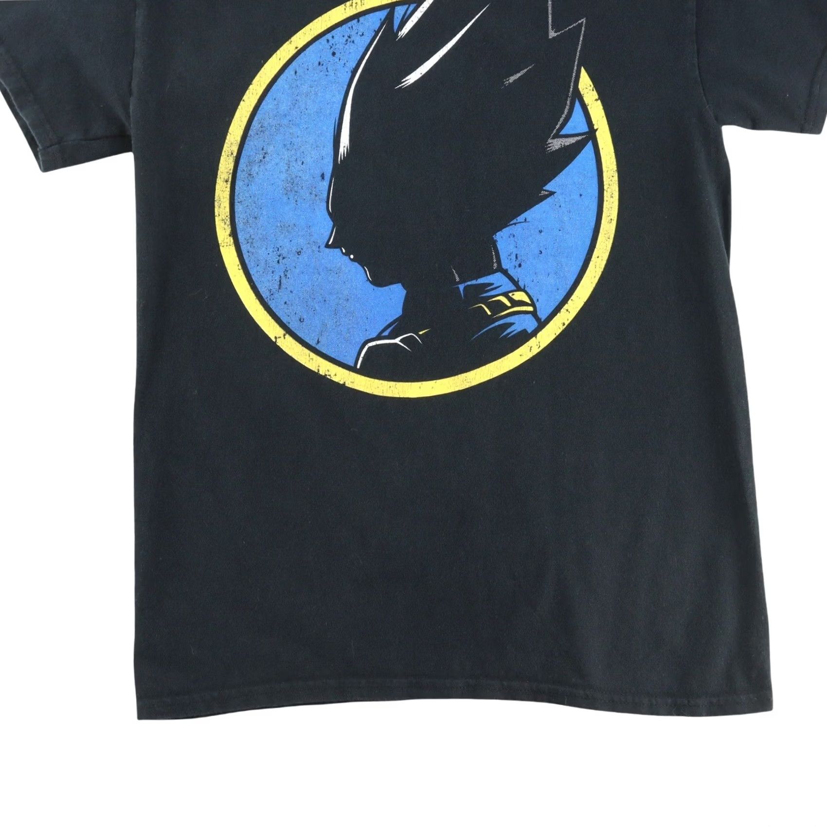 Gildan VINTAGE Dragonball Z Tshirt Crew Neck Black Small Men Gildan VTG 2000s Vegeta Goku Cartoon 90s Anime Graphic Print Shirt Size US S / EU 44-46 / 1 - 7 Thumbnail