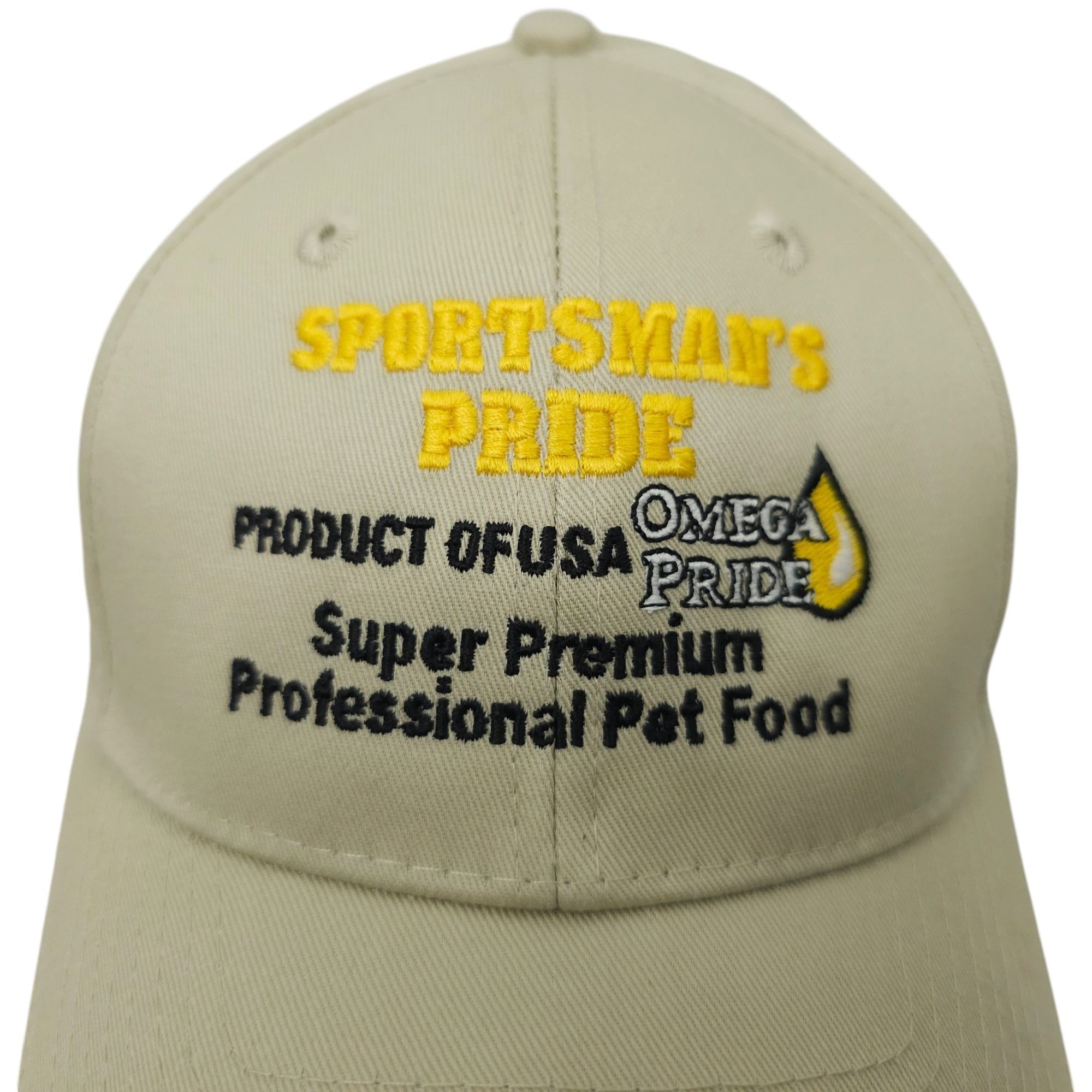 Other Sportsmans Pride Twill Strapback Cap Embroidered Logo Hat Size ONE SIZE - 7 Thumbnail
