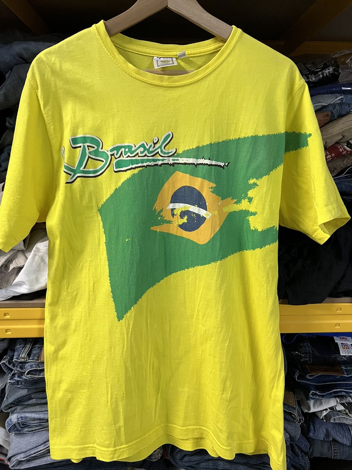 Vintage FIFA WORLD CUT GERMANY 2006 (BRASIL) Size US S / EU 44-46 / 1 - 1 Thumbnail
