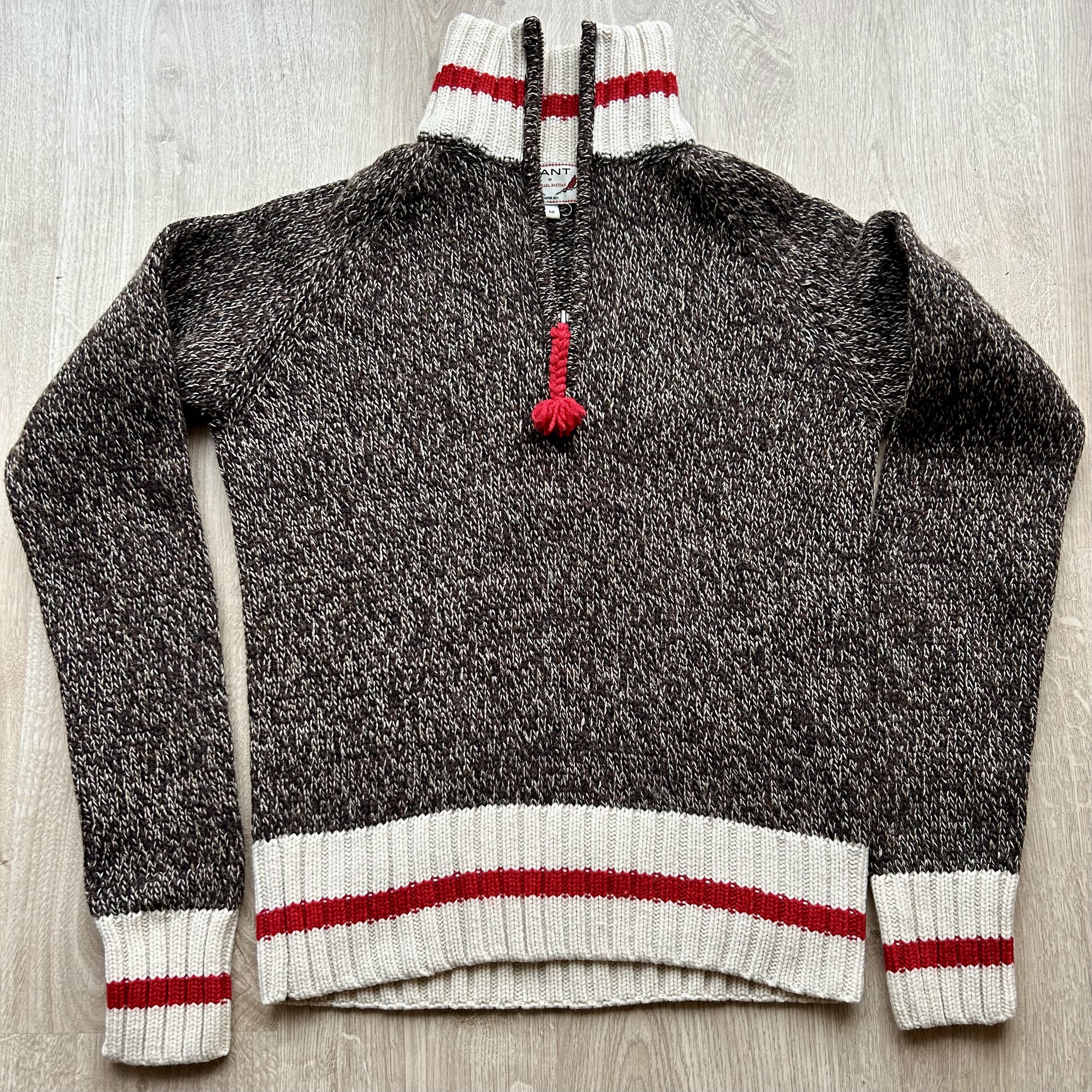 Gant × Michael Bastian 2011Y‼️MICHAEL BASTIAN & GANT Collab‼️‼️wool sweater vintage Size US M / EU 48-50 / 2 - 1 Thumbnail