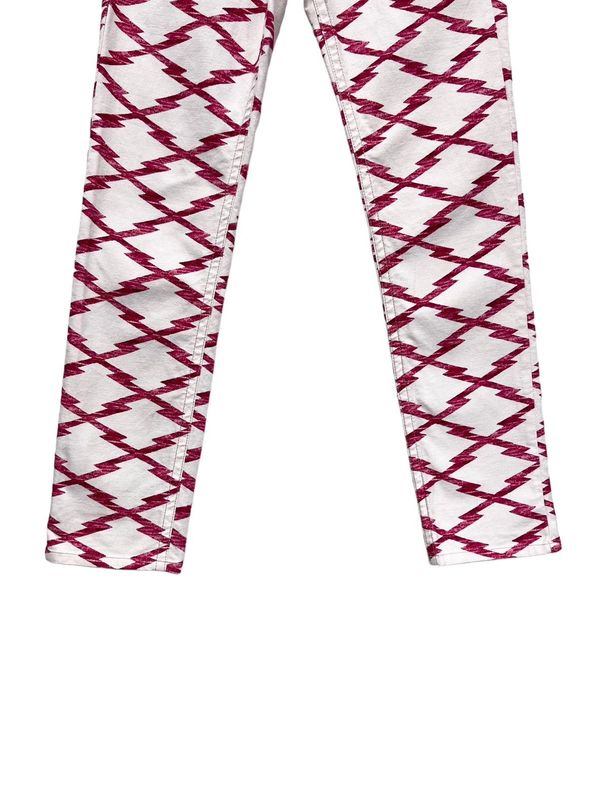 Isabel Marant 🔥Vintage ISABEL MARANT ETOILE Aztec Print Stretched Denim💥 Size 28" / US 6 / IT 42 - 7 Thumbnail