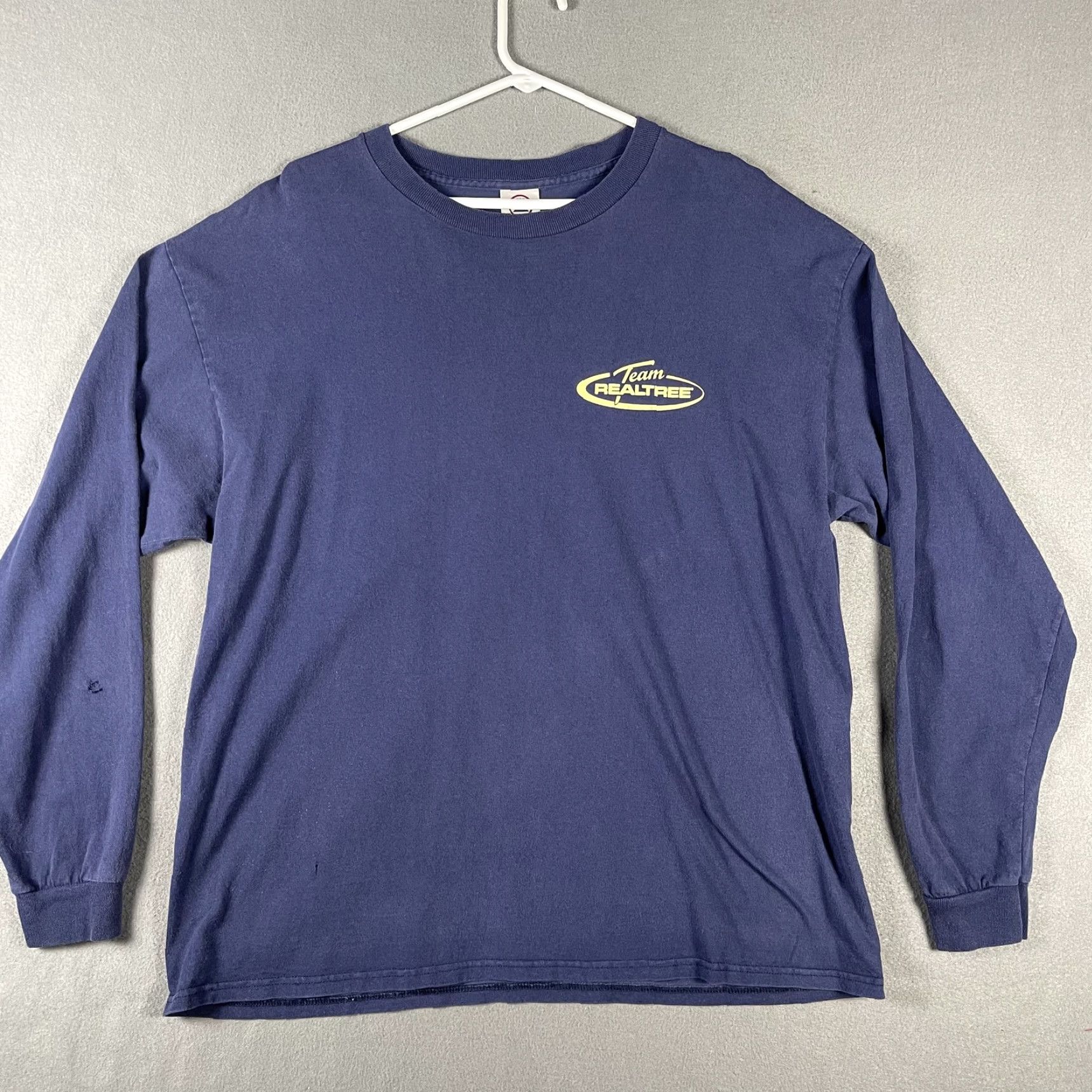Vintage Team Realtree Shirt Mens XL Blue Long Sleeve Delta Pro Weight Hunting Outdoors Size US XL / EU 56 / 4 - 3 Thumbnail