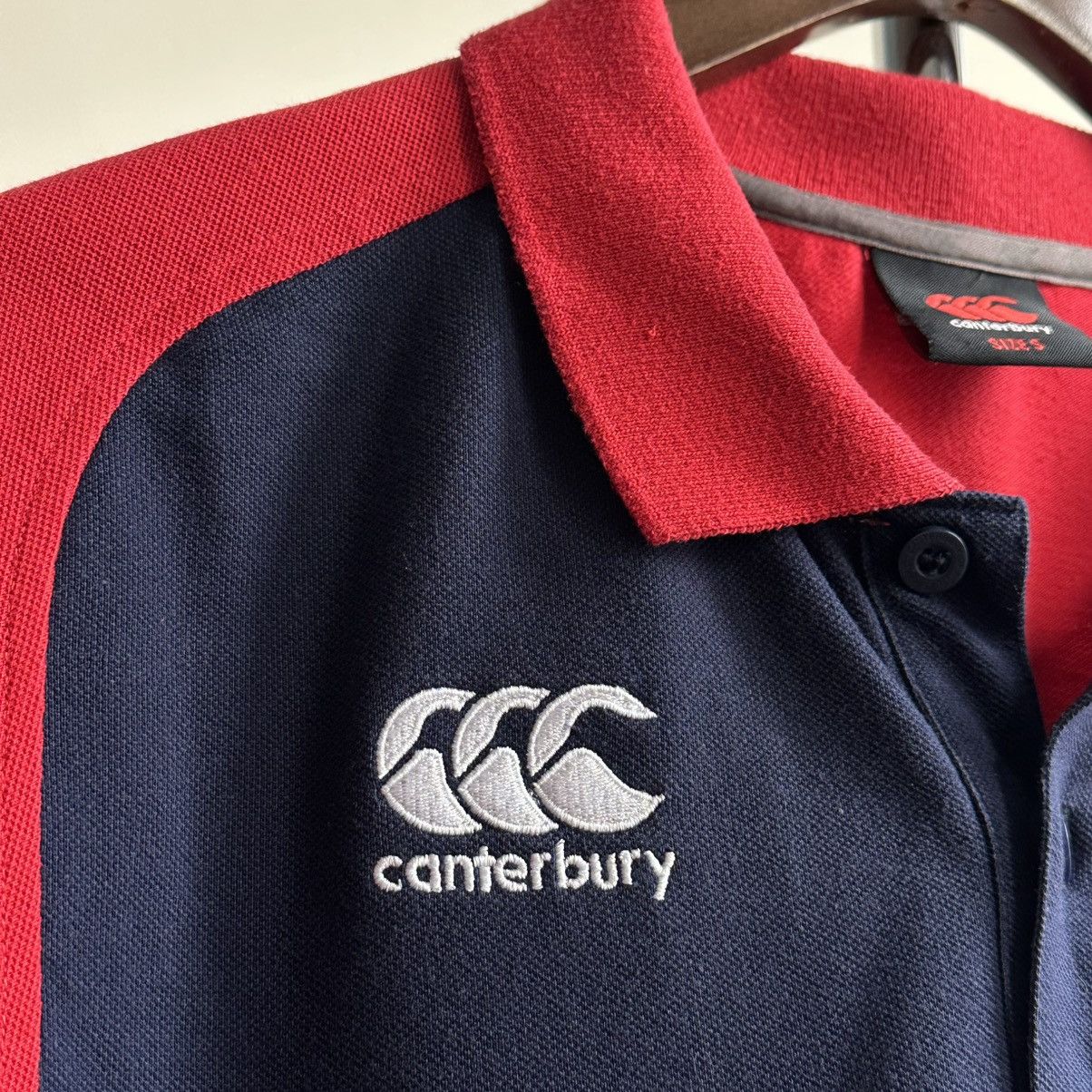 Canterbury of New Zealand × Vintage VINTAGE ENGLAND RUGBY CANTERBURY POLO SHIRT Size US S / EU 44-46 / 1 - 5 Thumbnail