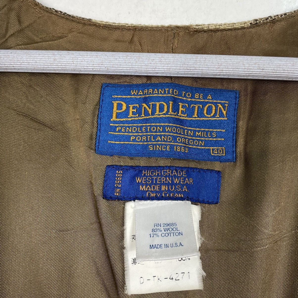 Pendleton 💥NAVAJO WESTERN BUTTON VEST Size US M / EU 48-50 / 2 - 13 Thumbnail