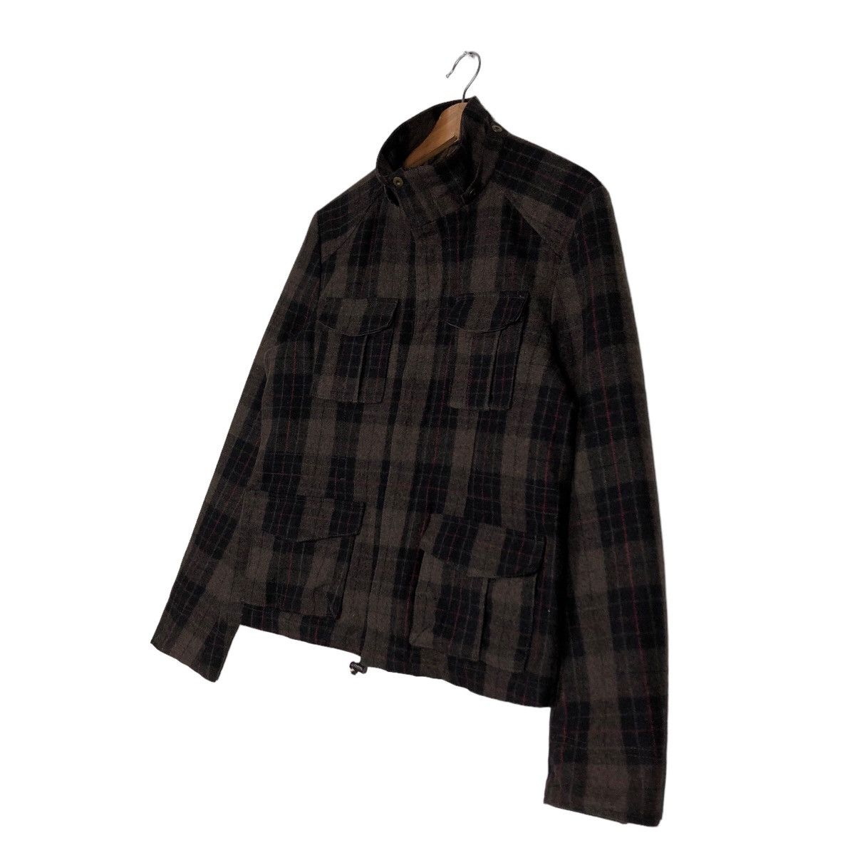 Other 🔥Biker Jacket Tartan Design Punk A.V.V Homme Japan Made Size US M / EU 48-50 / 2 - 2 Thumbnail