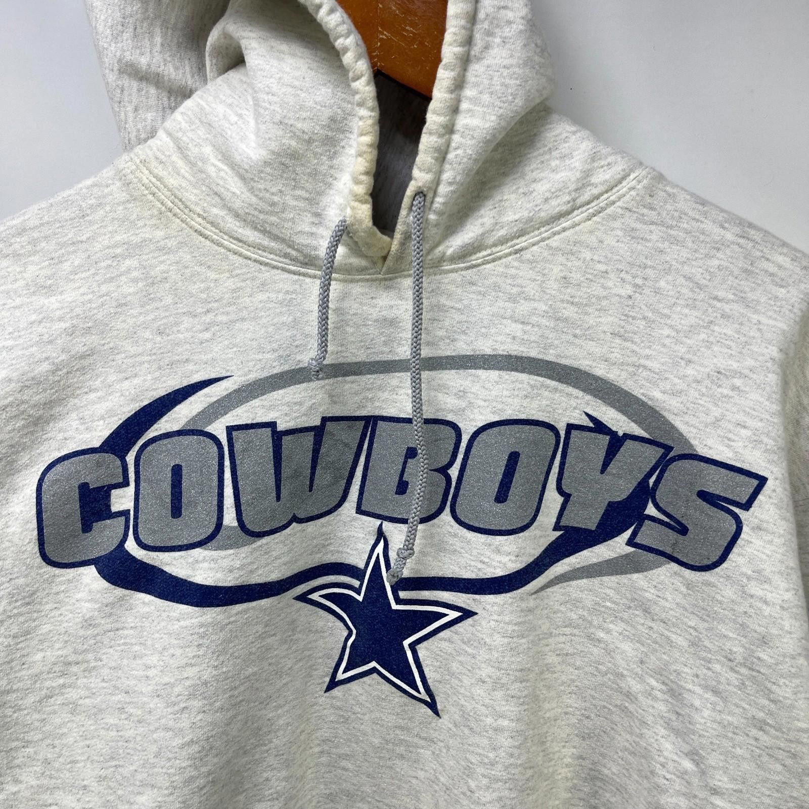 Other Vintage 90s Dallas Cowboys Hoodie Navy Blue NFL Size ONE SIZE - 3 Thumbnail