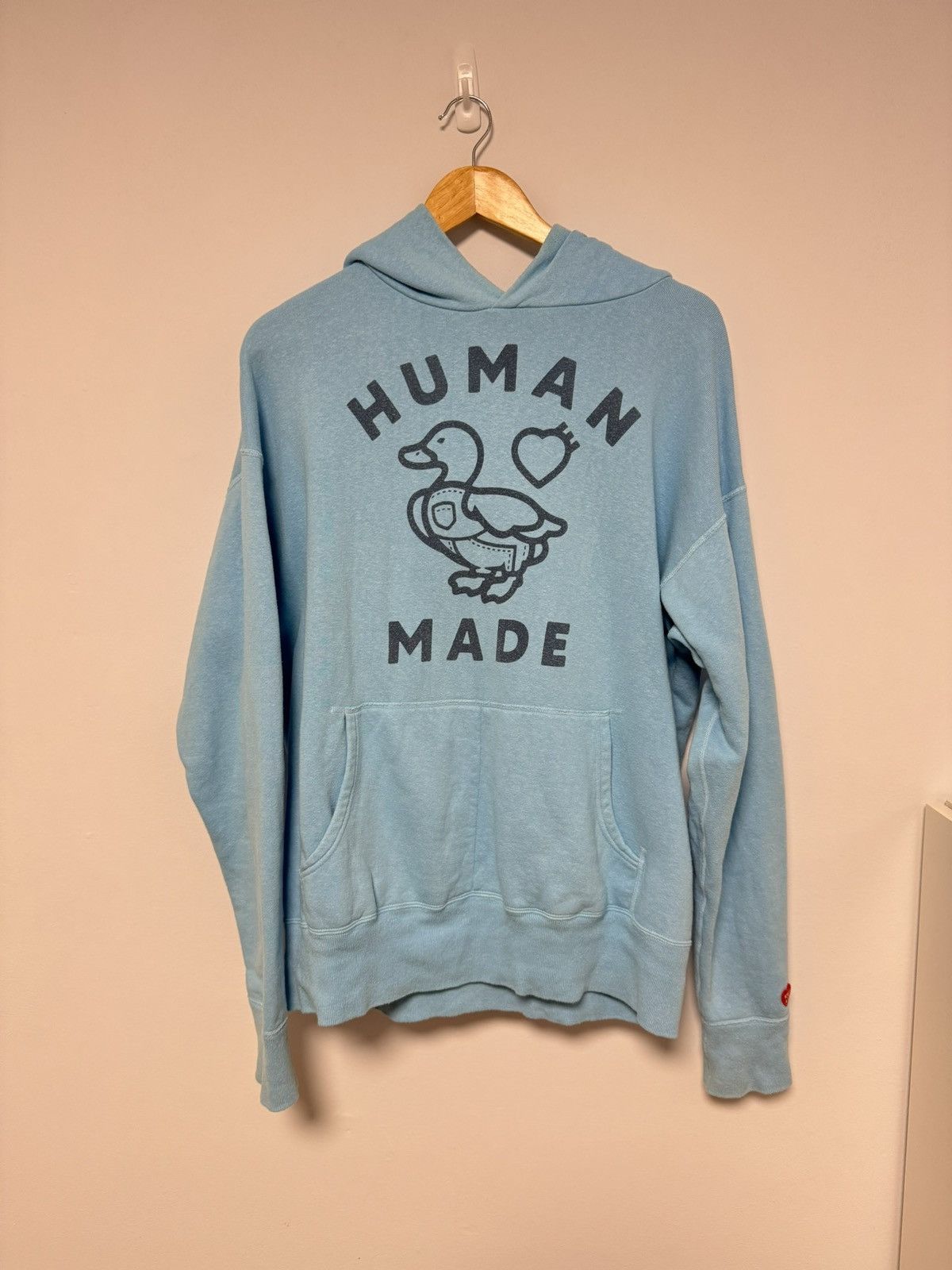 Human Made Human Made Tsuriami Light Blue Duck Hoodie Size US L / EU 52-54 / 3 - 1 Thumbnail