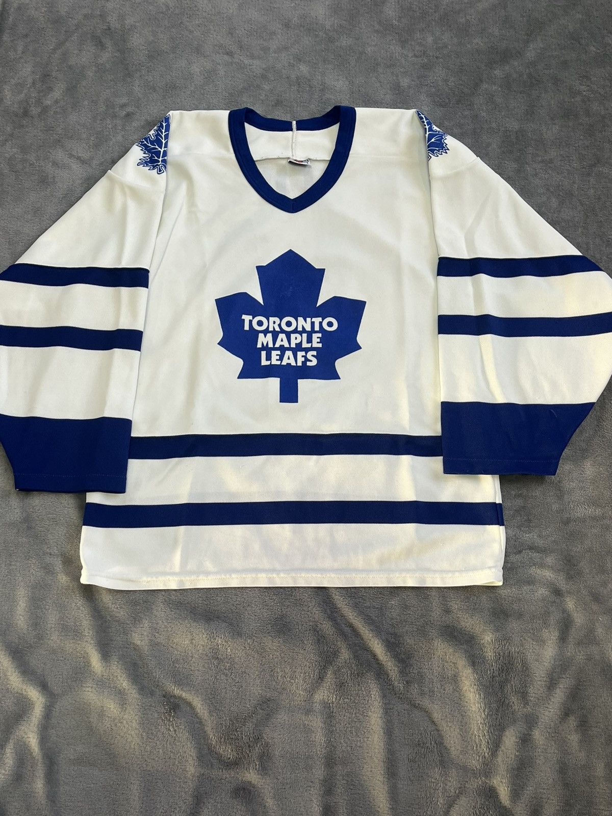 Ccm × NHL Vintage Toronto Maple Leafs 90s Hockey #11 Steve Sullivan Size US S / EU 44-46 / 1 - 3 Thumbnail