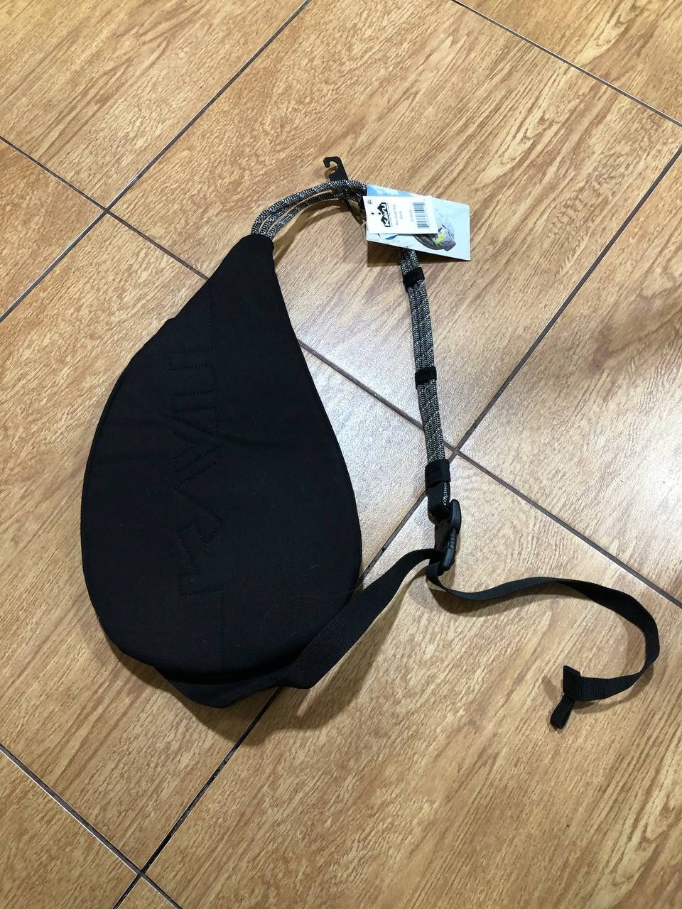 KAVU Vintage KAVU Black Mini Rope Bag Size ONE SIZE - 17 Thumbnail