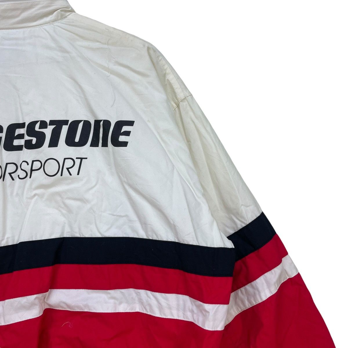 Vintage 💥Vintage 90s Bridgestone Motosport Racing Bomber Jacket Size US L / EU 52-54 / 3 - 6 Thumbnail