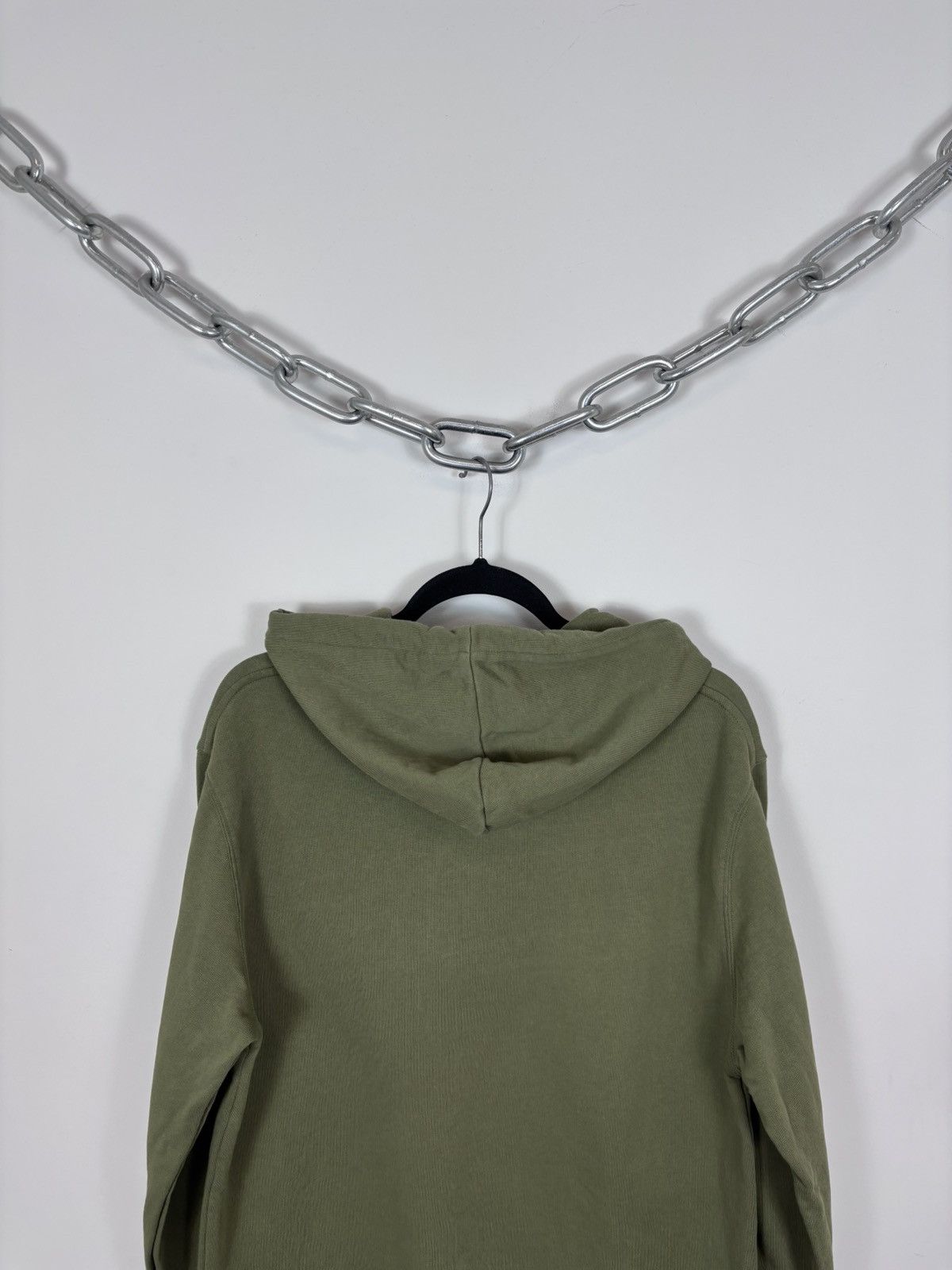Etudes Etudes Studio Klein Big Embroidered Logo Olive Green Hoodie Size US M / EU 48-50 / 2 - 18 Thumbnail