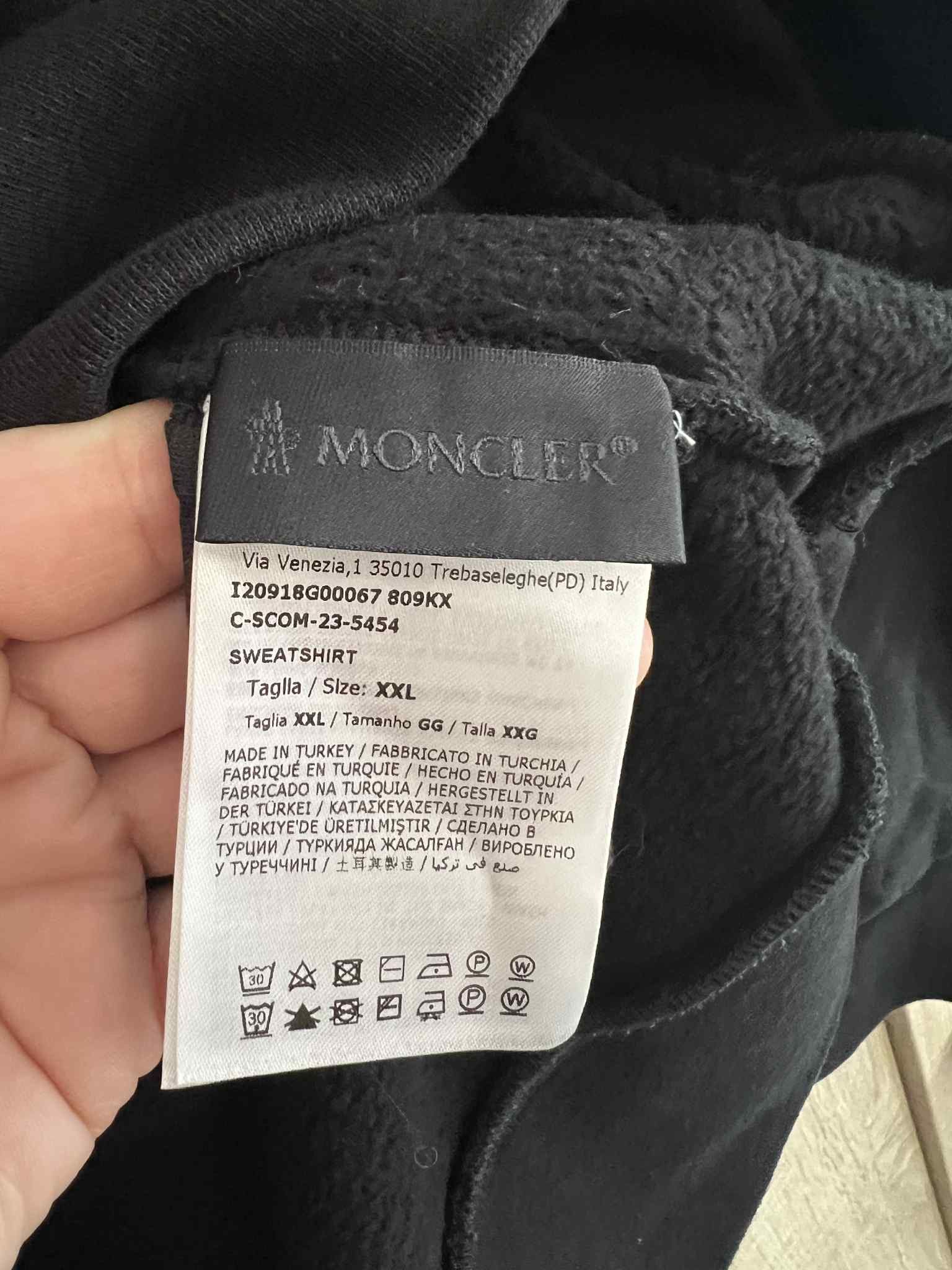 Moncler Moncler tonal Patch logo sweatshirt Size US XXL / EU 58 / 5 - 5 Thumbnail