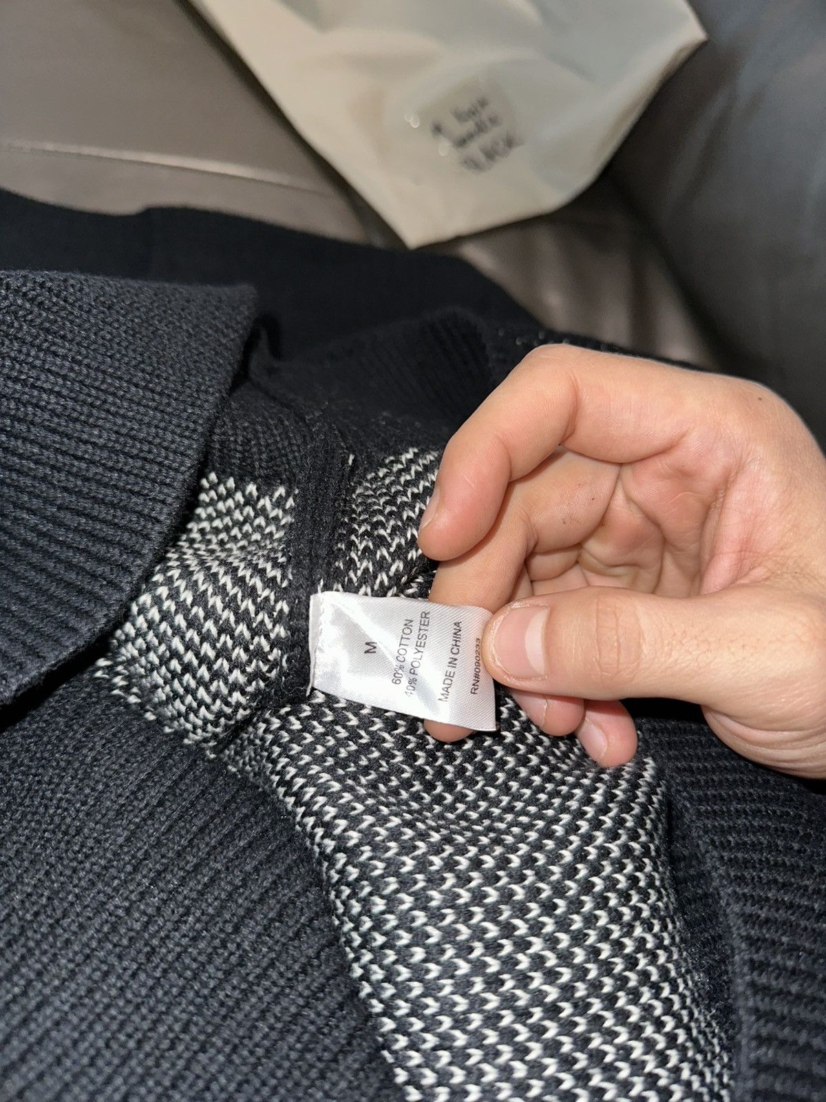 Essentials × Fear of God FOG Essentials knit pullover hoodie black Size US M / EU 48-50 / 2 - 8 Thumbnail