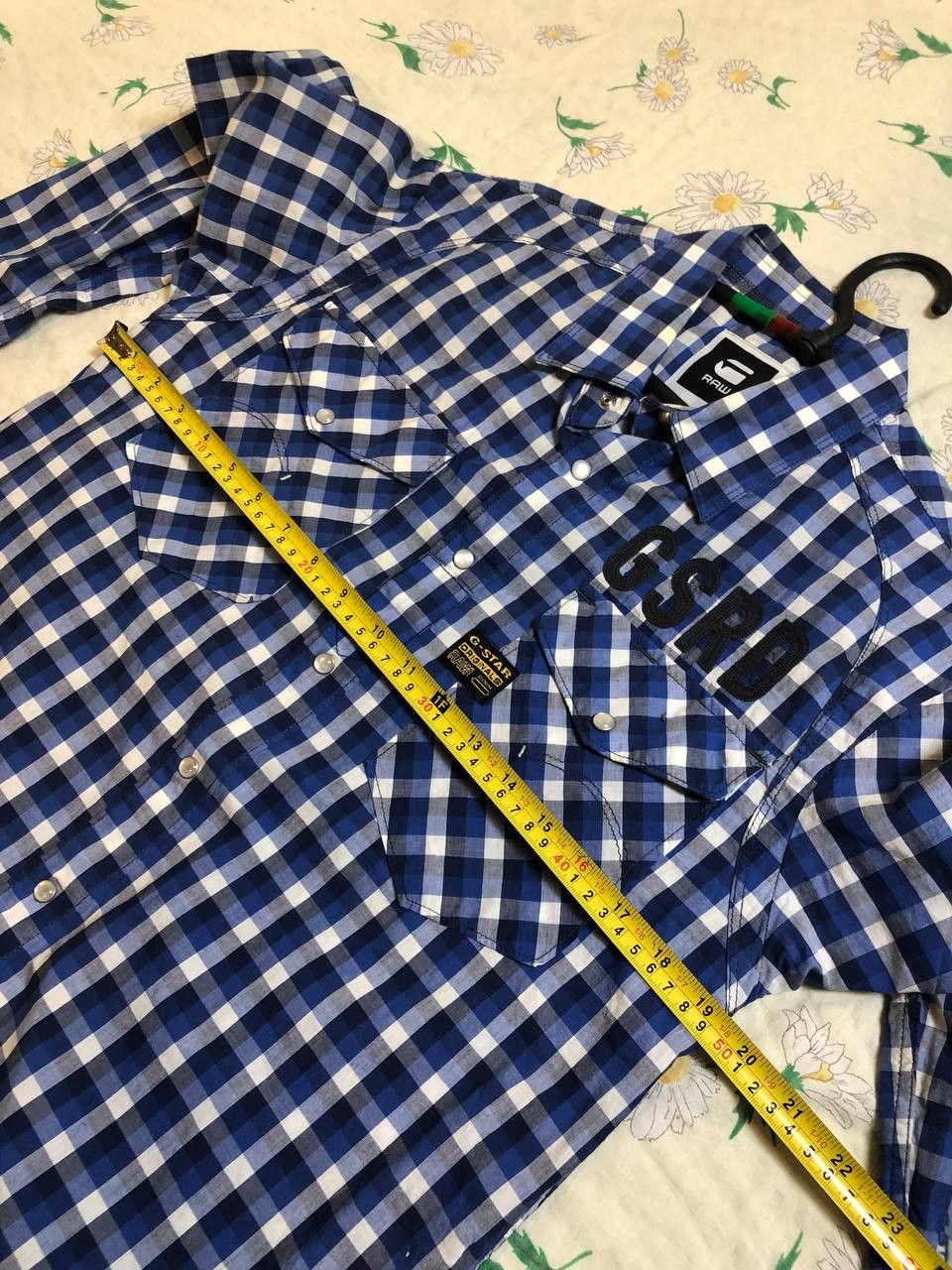 G-Star Vintage G-Star Checkered Button Up Shirt Size US L / EU 52-54 / 3 - 11 Thumbnail