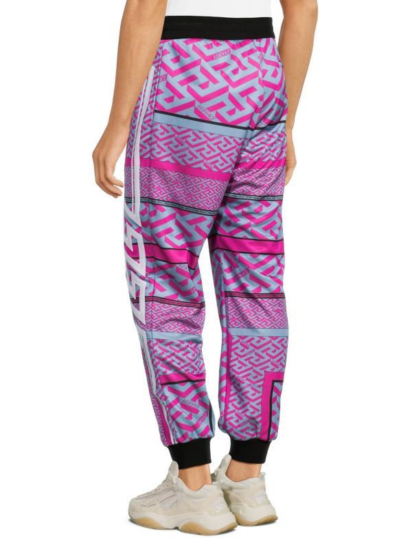 Versace VERSACE Monogram varsity track pants, Print Joggers Size US 30 / EU 46 - 6 Thumbnail
