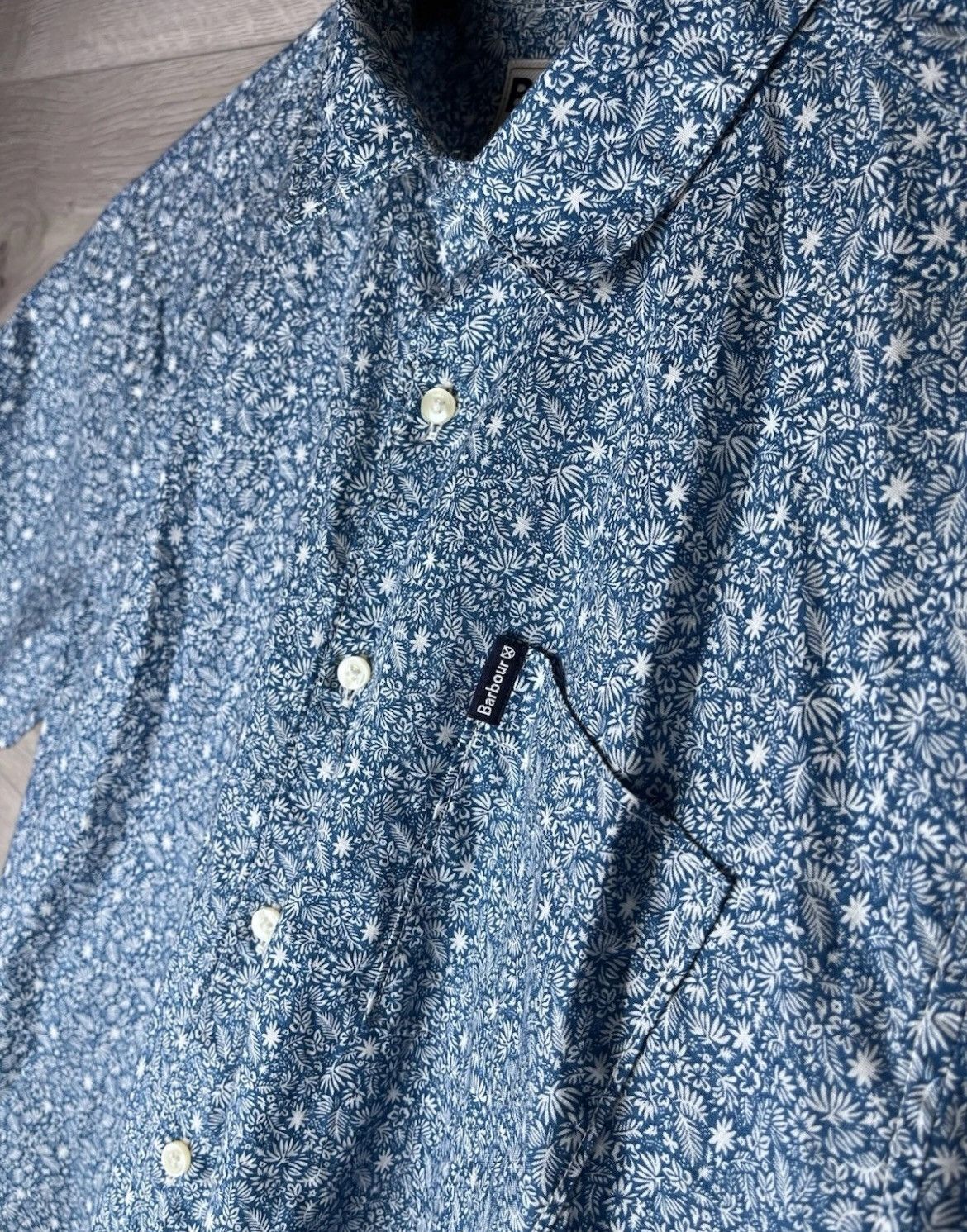 Other Men's Short Sleeve Button Down Shirt Barbour size M Size US S / EU 44-46 / 1 - 2 Thumbnail