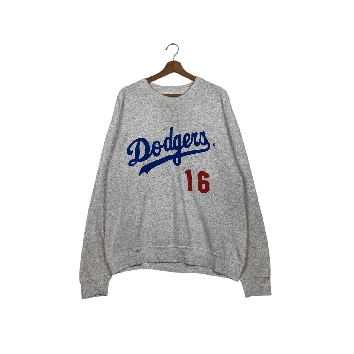 Other Vintage 95s DODGERS NOMO 16 Sweatshirt Starter MLB #2021-C88 Size US L / EU 52-54 / 3 - 1 Thumbnail