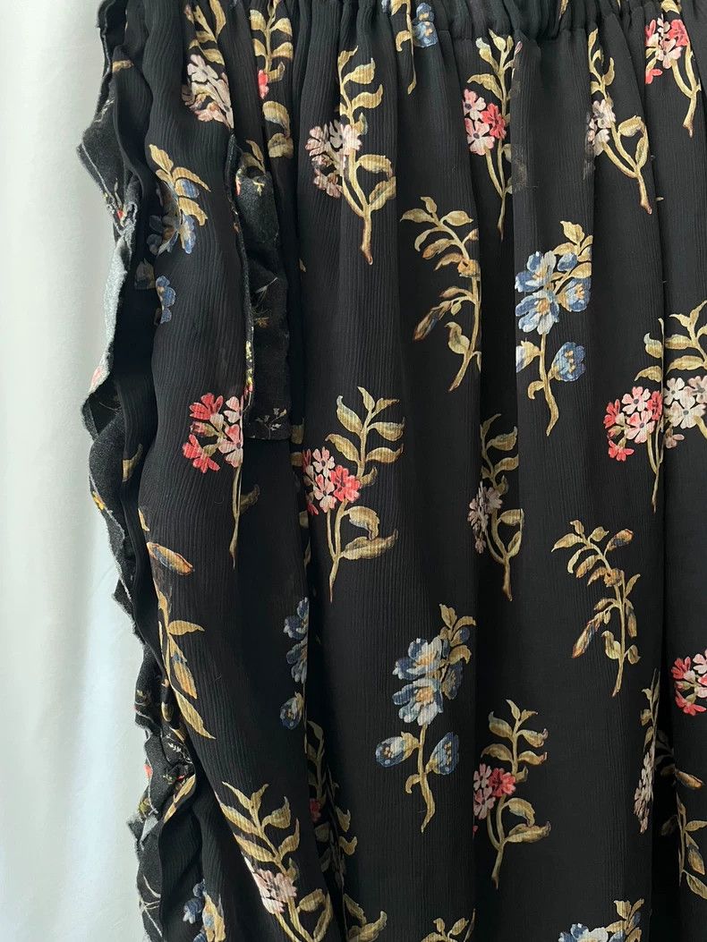Comme des Garcons Comme des Garcons size os Medieval floral knit skirt Size 25" / US 0 / IT 36 - 3 Thumbnail