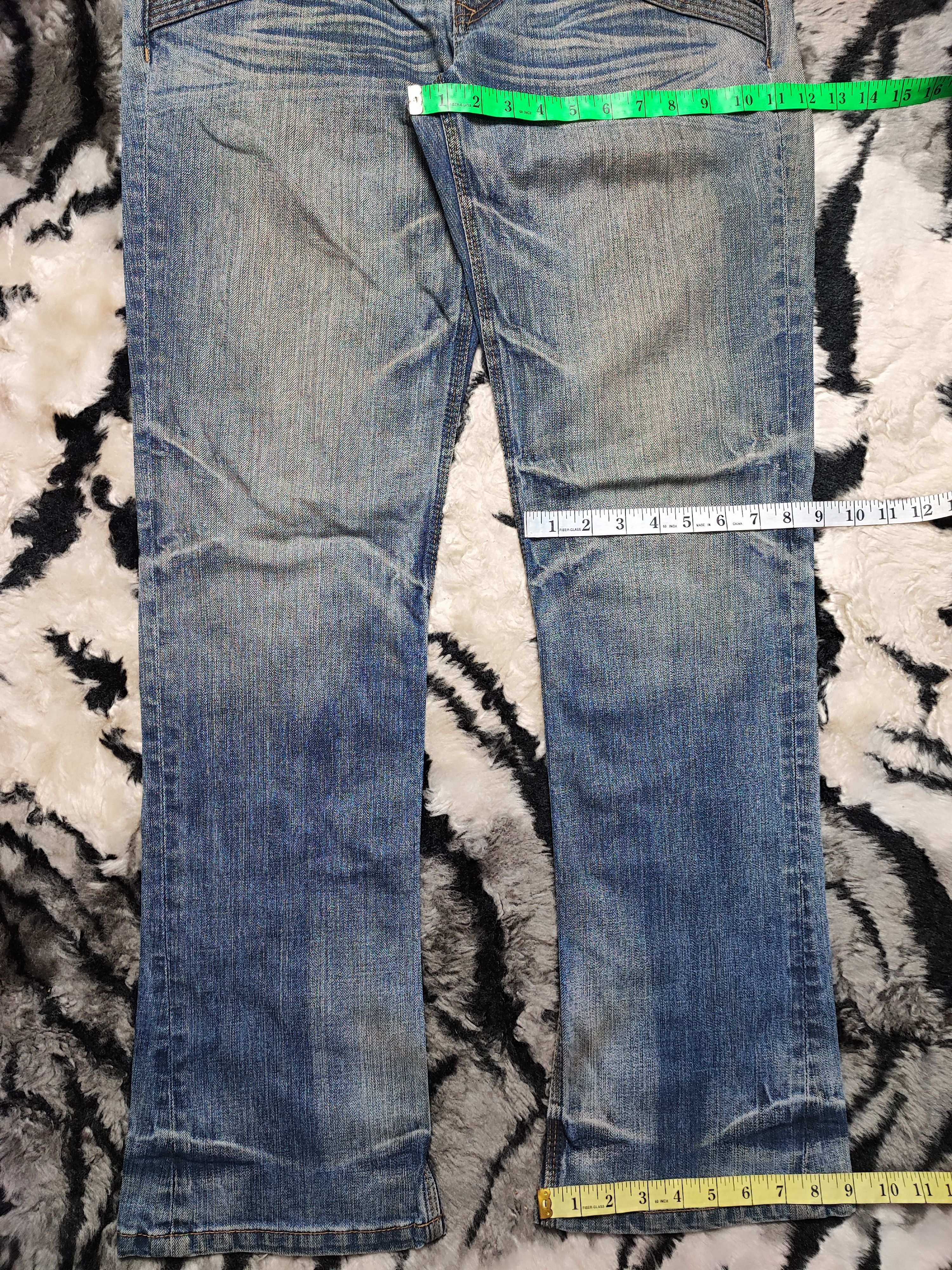 HIDEAWAYS Hideaways Nicole Distress Faded Jeans Ppfm Undercovers Style Size US 34 / EU 50 - 4 Thumbnail
