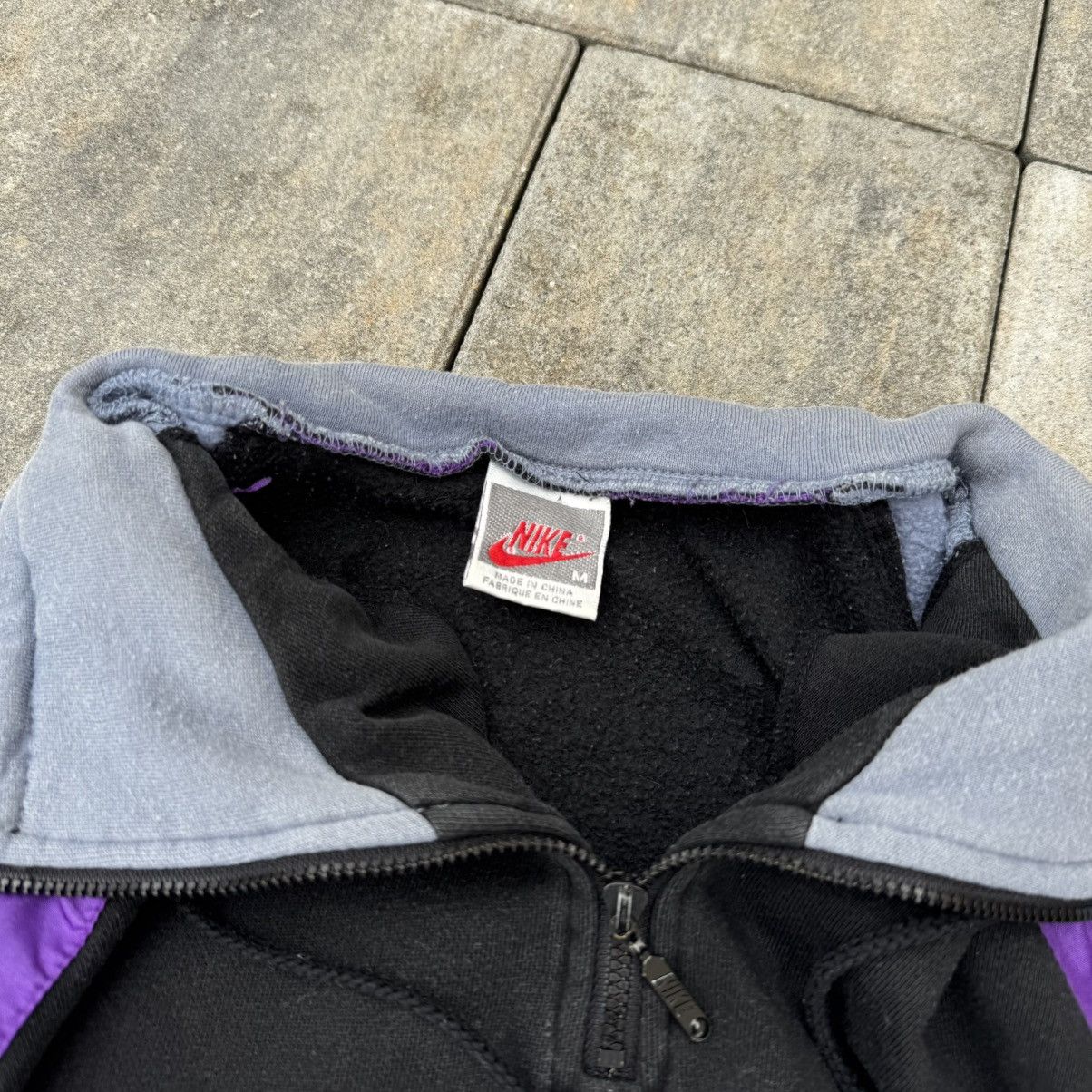 Nike Rare Vintage 90’s Nike JUST DO IT Half Zip Hoodie Y2K logo Size US M / EU 48-50 / 2 - 8 Thumbnail