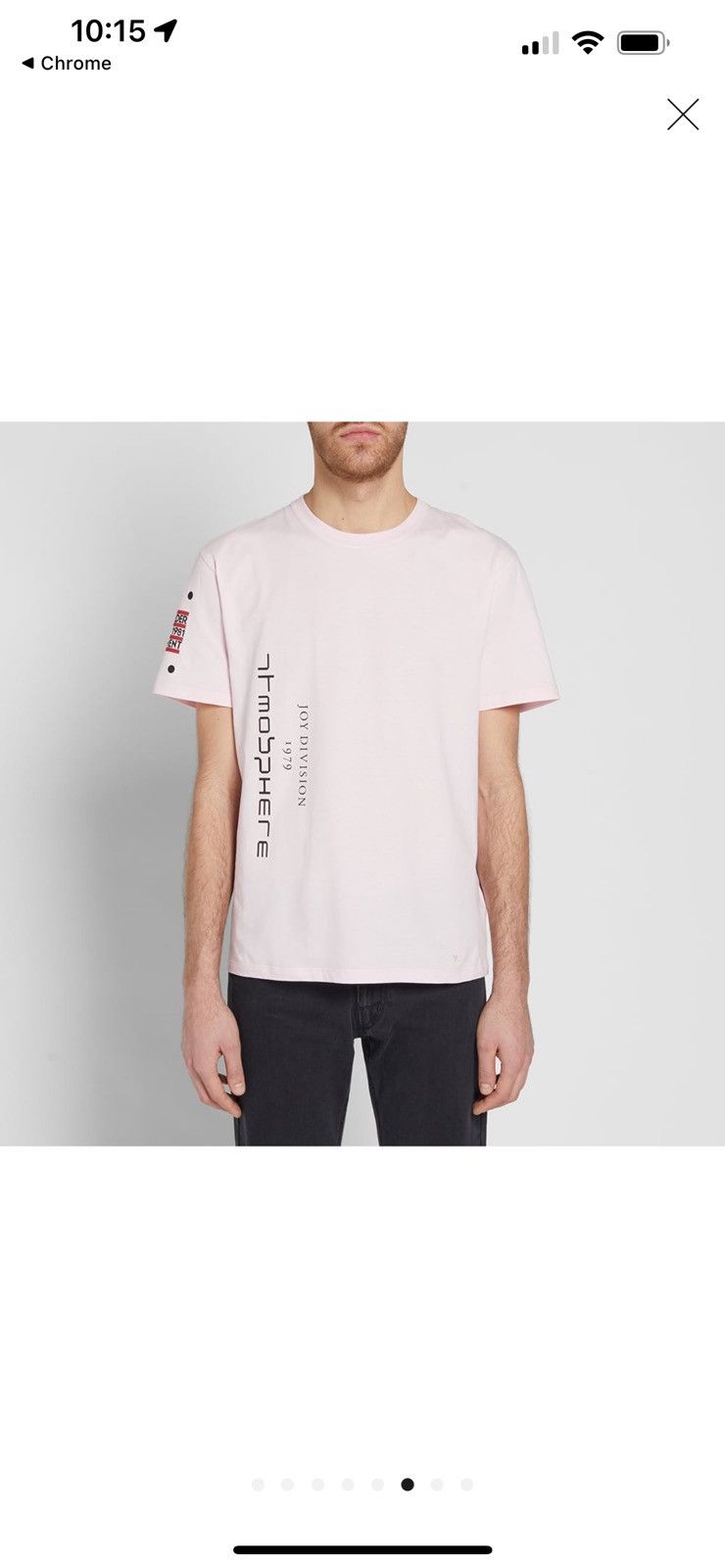 Raf Simons Raf Simons Joy division Atmosphere T-Shirt Size US S / EU 44-46 / 1 - 7 Thumbnail
